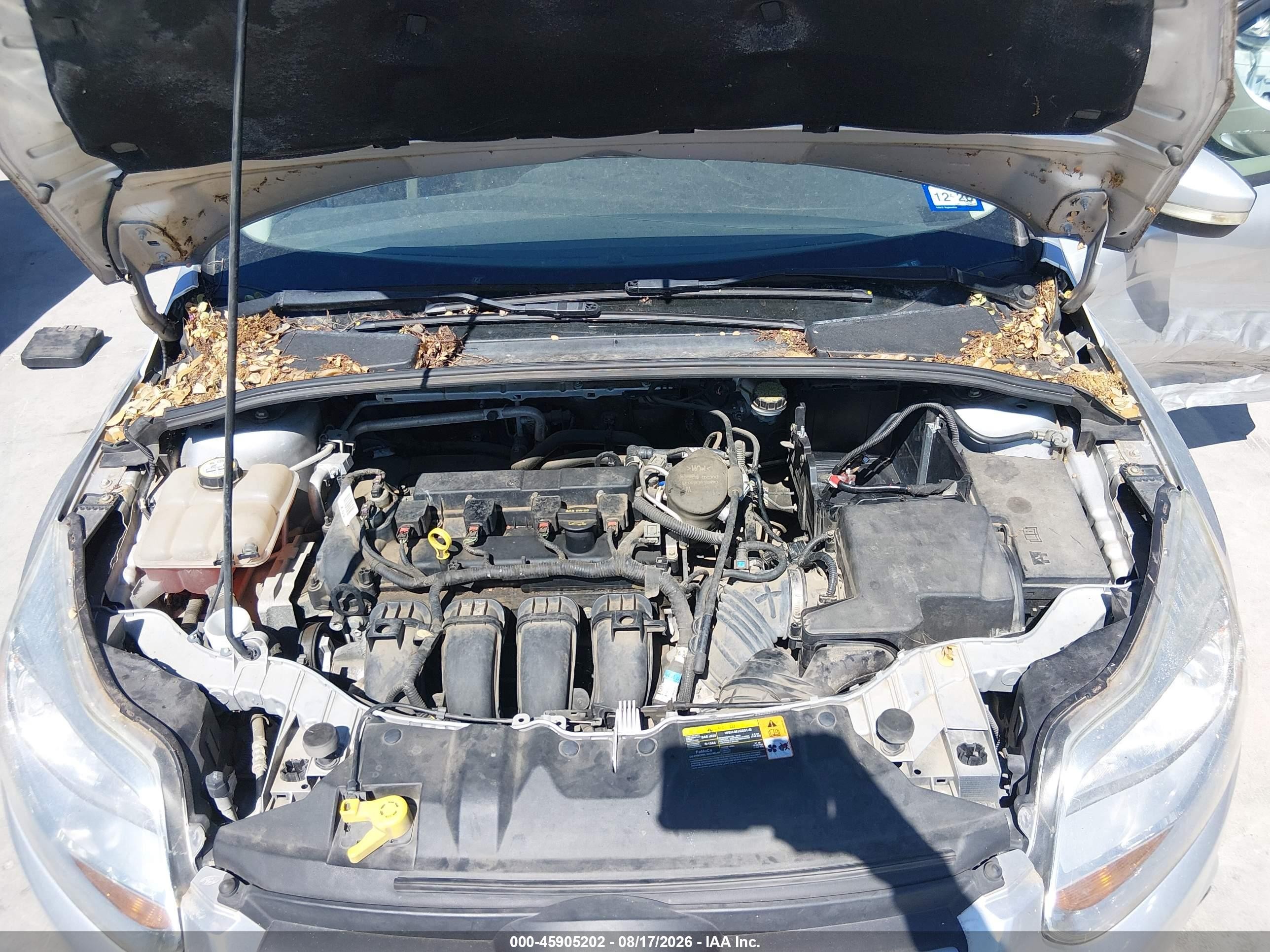2013 Ford Focus Se Gray vin: 1FADP3F25DL138098