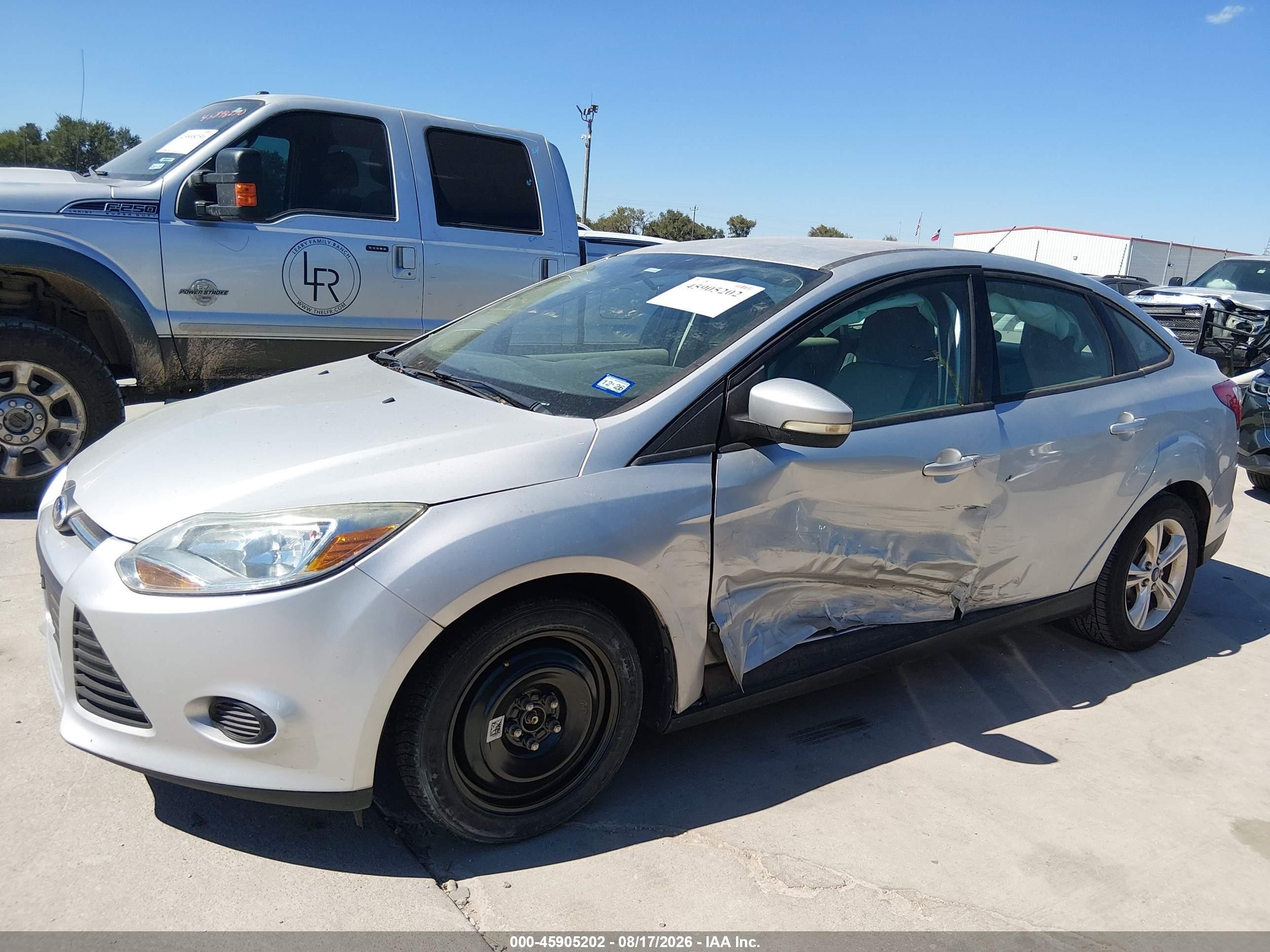 2013 Ford Focus Se Gray vin: 1FADP3F25DL138098