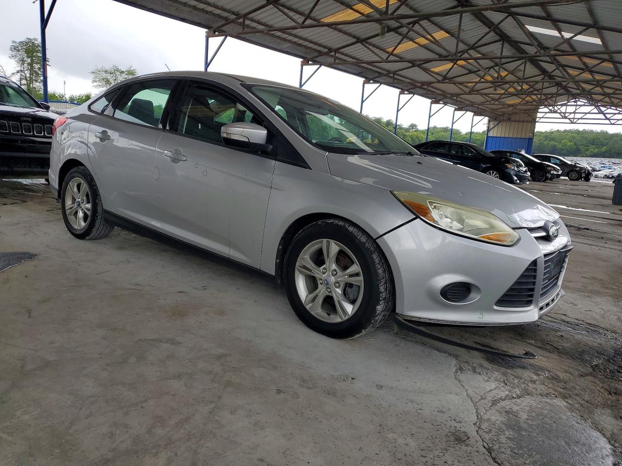 2013 Ford Focus Se Silver vin: 1FADP3F25DL142023