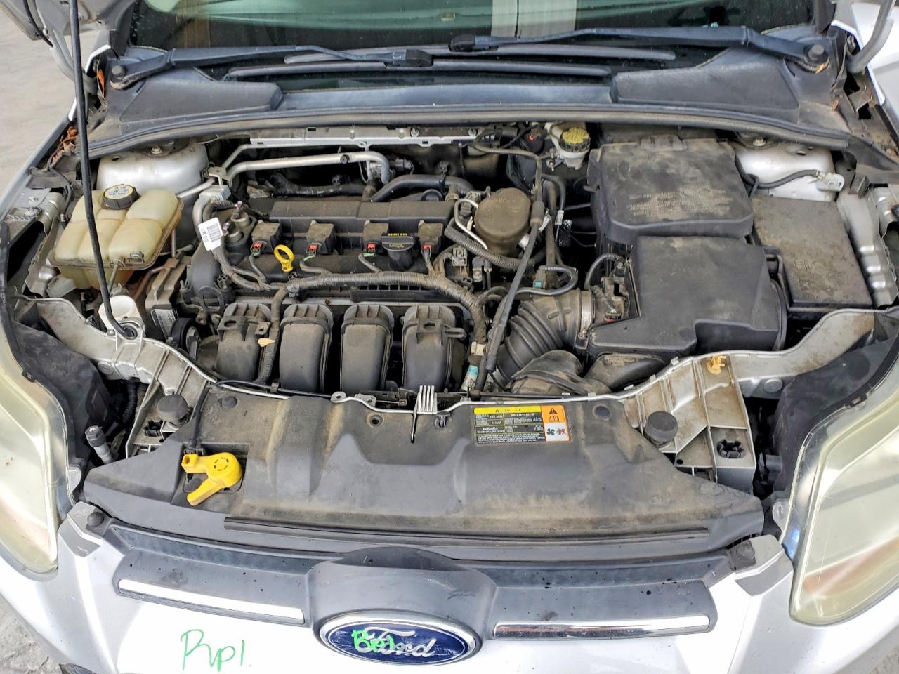 2013 Ford Focus Se Silver vin: 1FADP3F25DL142023