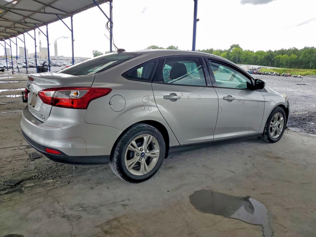 2013 Ford Focus Se Silver vin: 1FADP3F25DL142023