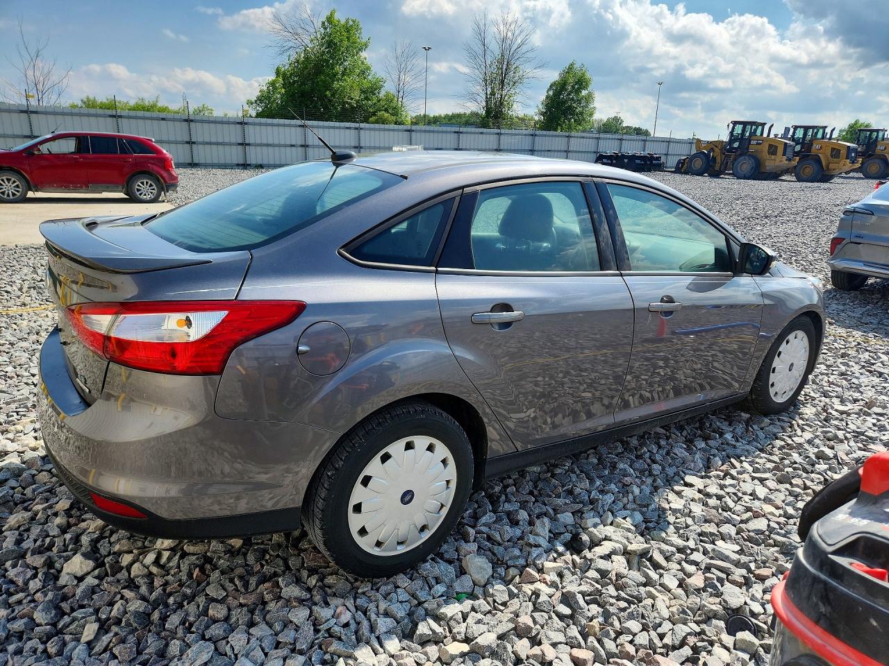 2013 Ford Focus Se Silver vin: 1FADP3F25DL155645