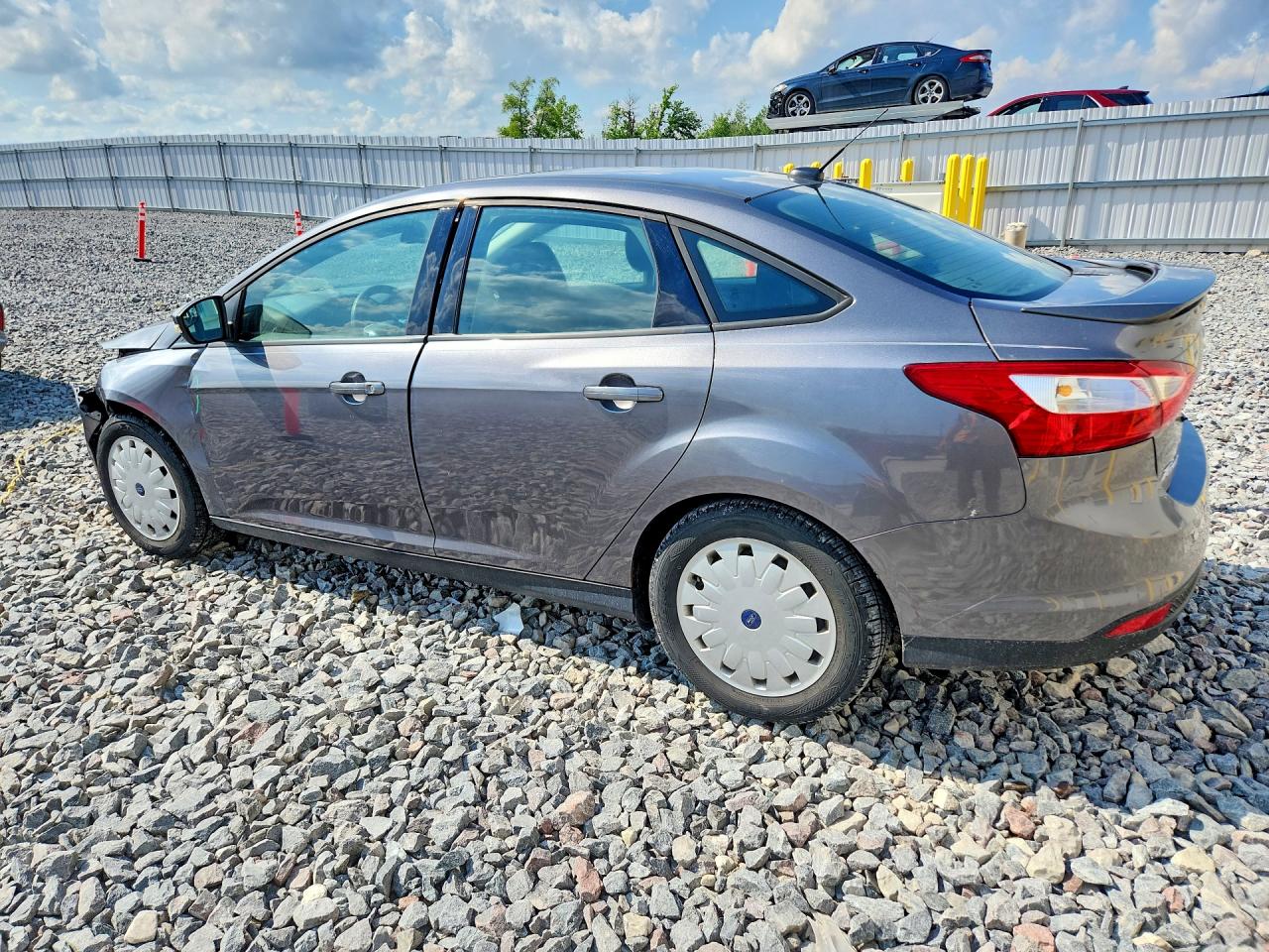 2013 Ford Focus Se Silver vin: 1FADP3F25DL155645