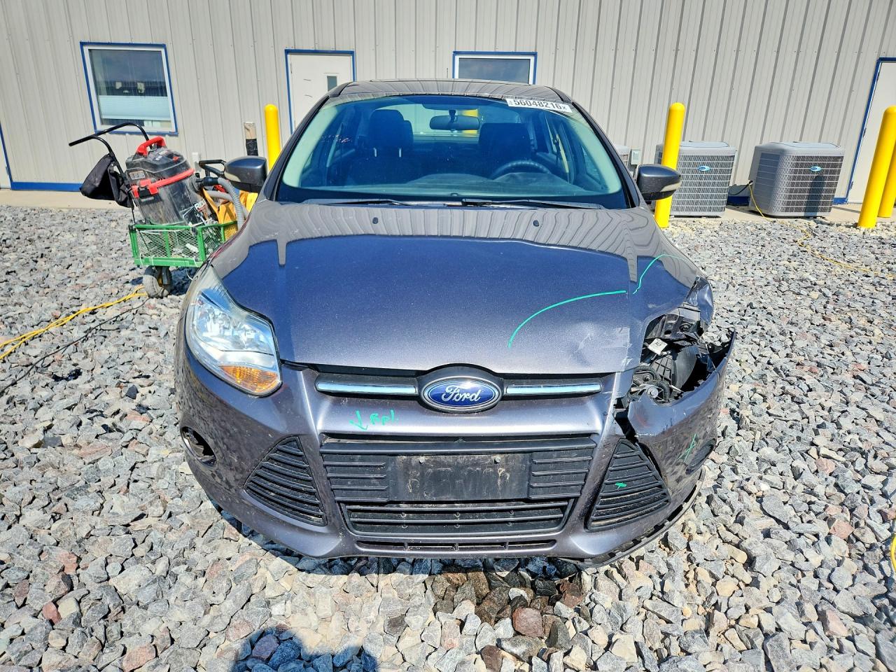2013 Ford Focus Se Silver vin: 1FADP3F25DL155645