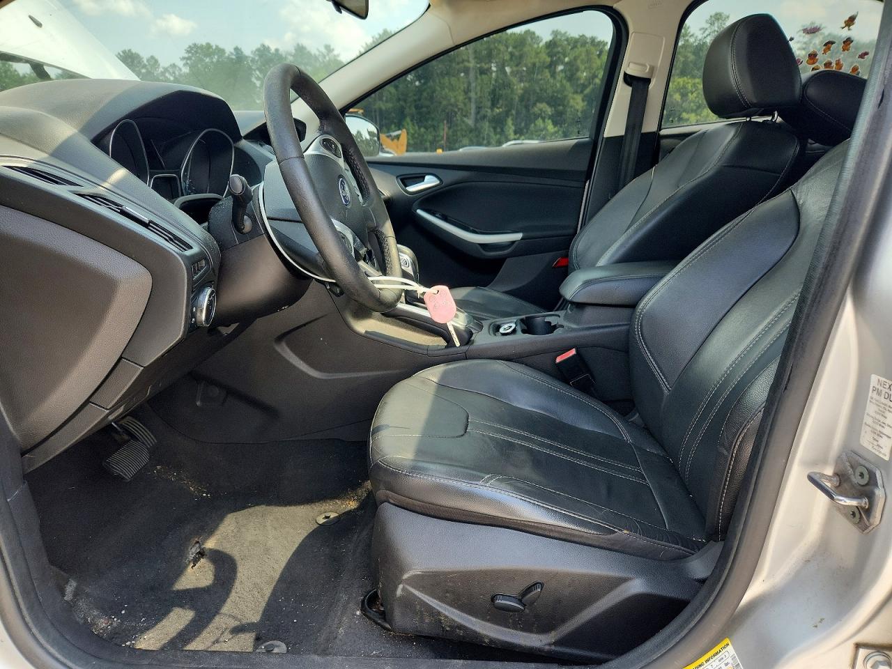 2013 Ford Focus Se Silver vin: 1FADP3F25DL164832