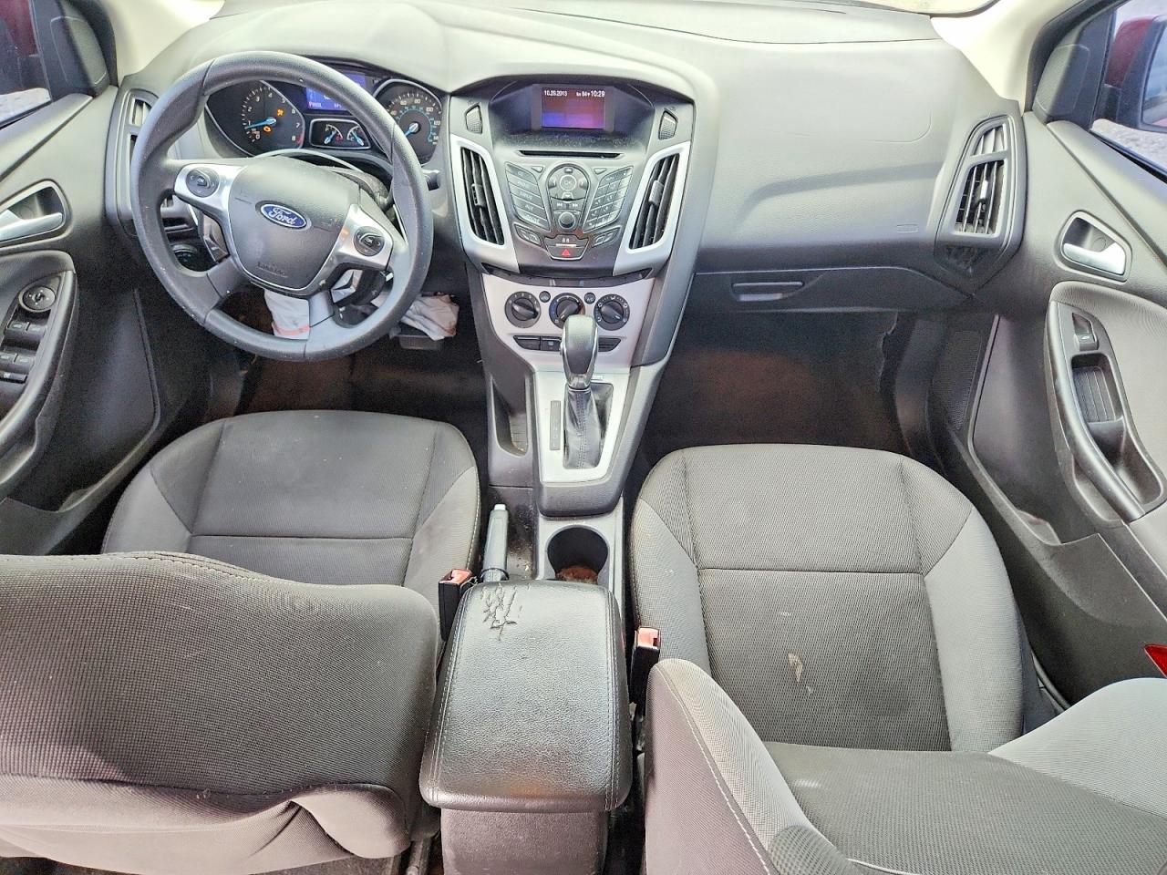 2013 Ford Focus Se Red vin: 1FADP3F25DL174468