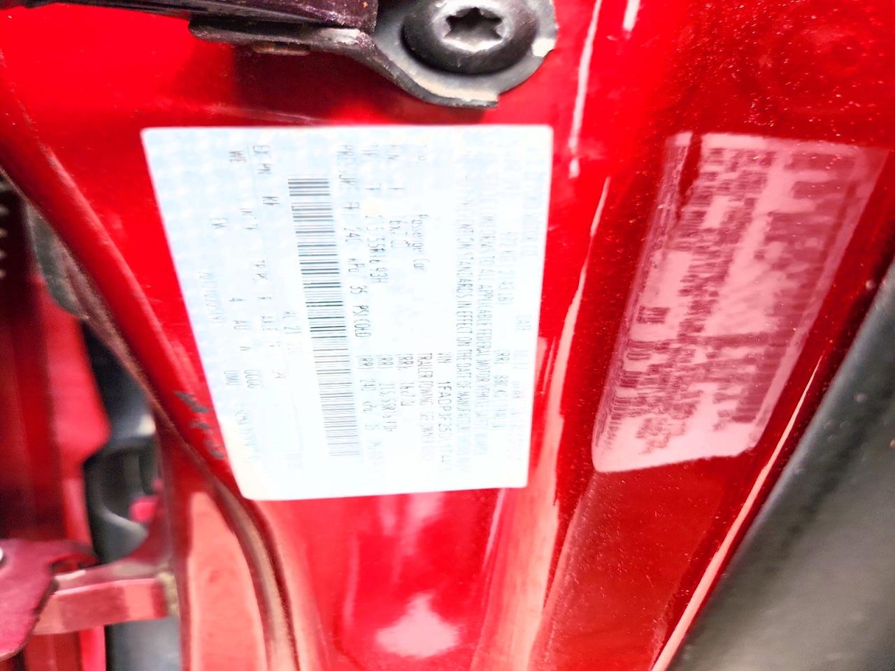 2013 Ford Focus Se Red vin: 1FADP3F25DL174468