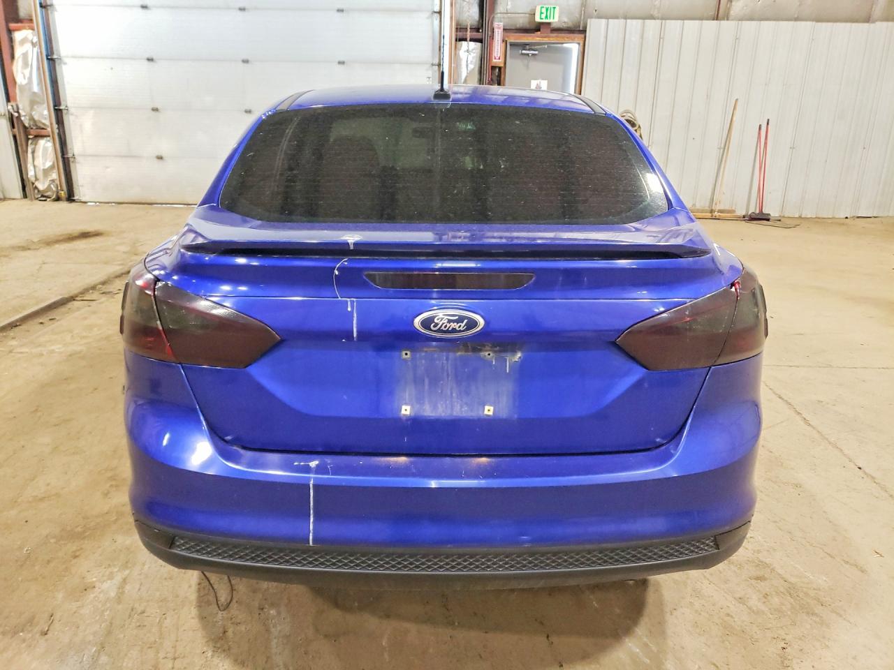 2013 Ford Focus Blue vin: 1FADP3F25DL185003