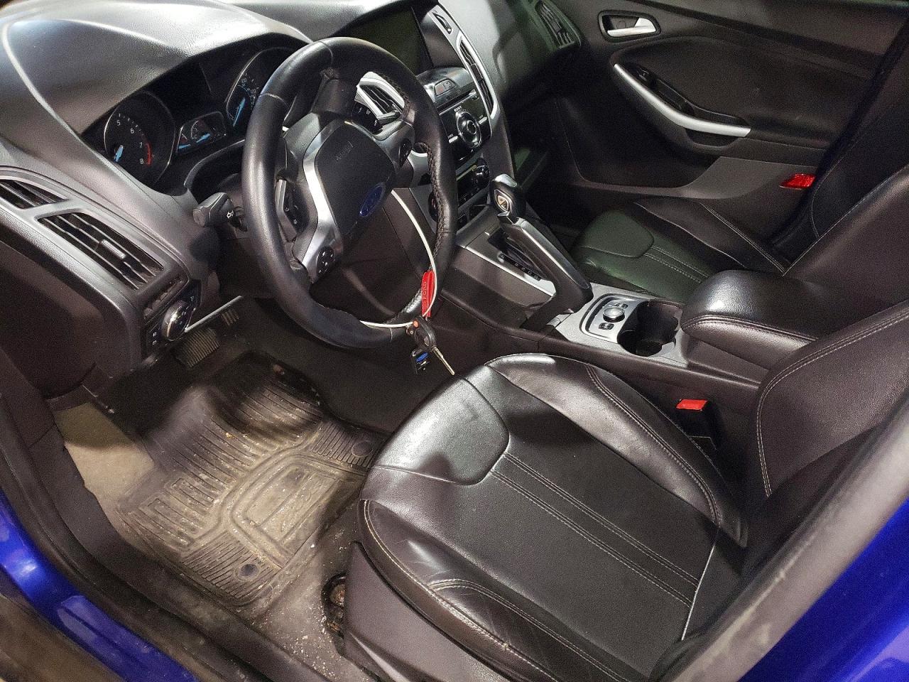2013 Ford Focus Blue vin: 1FADP3F25DL185003