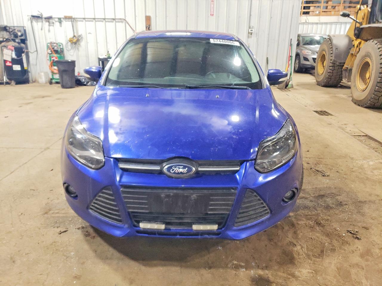 2013 Ford Focus Blue vin: 1FADP3F25DL185003