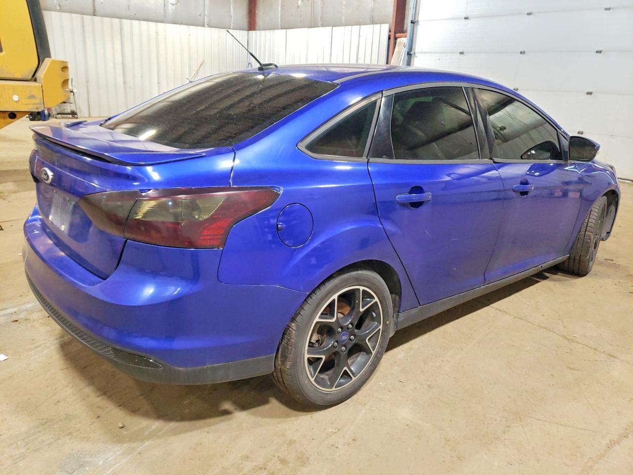 2013 Ford Focus Blue vin: 1FADP3F25DL185003