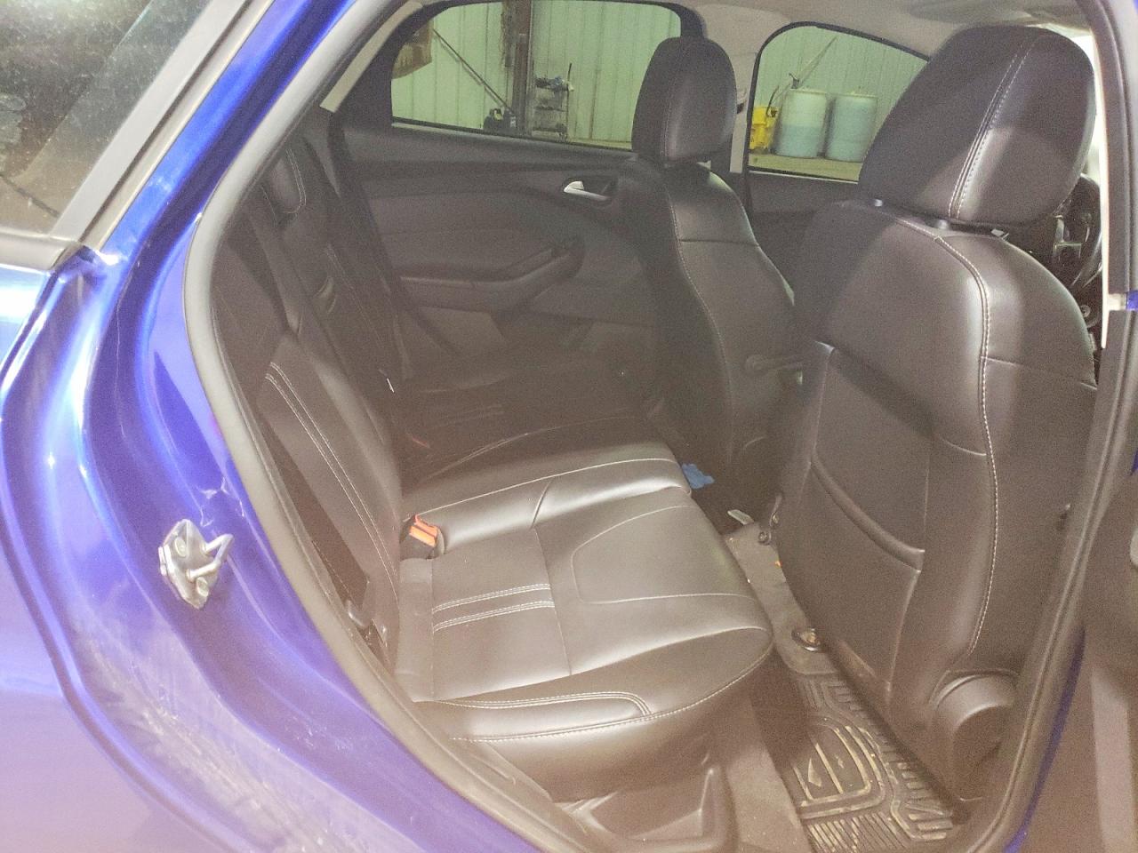 2013 Ford Focus Blue vin: 1FADP3F25DL185003