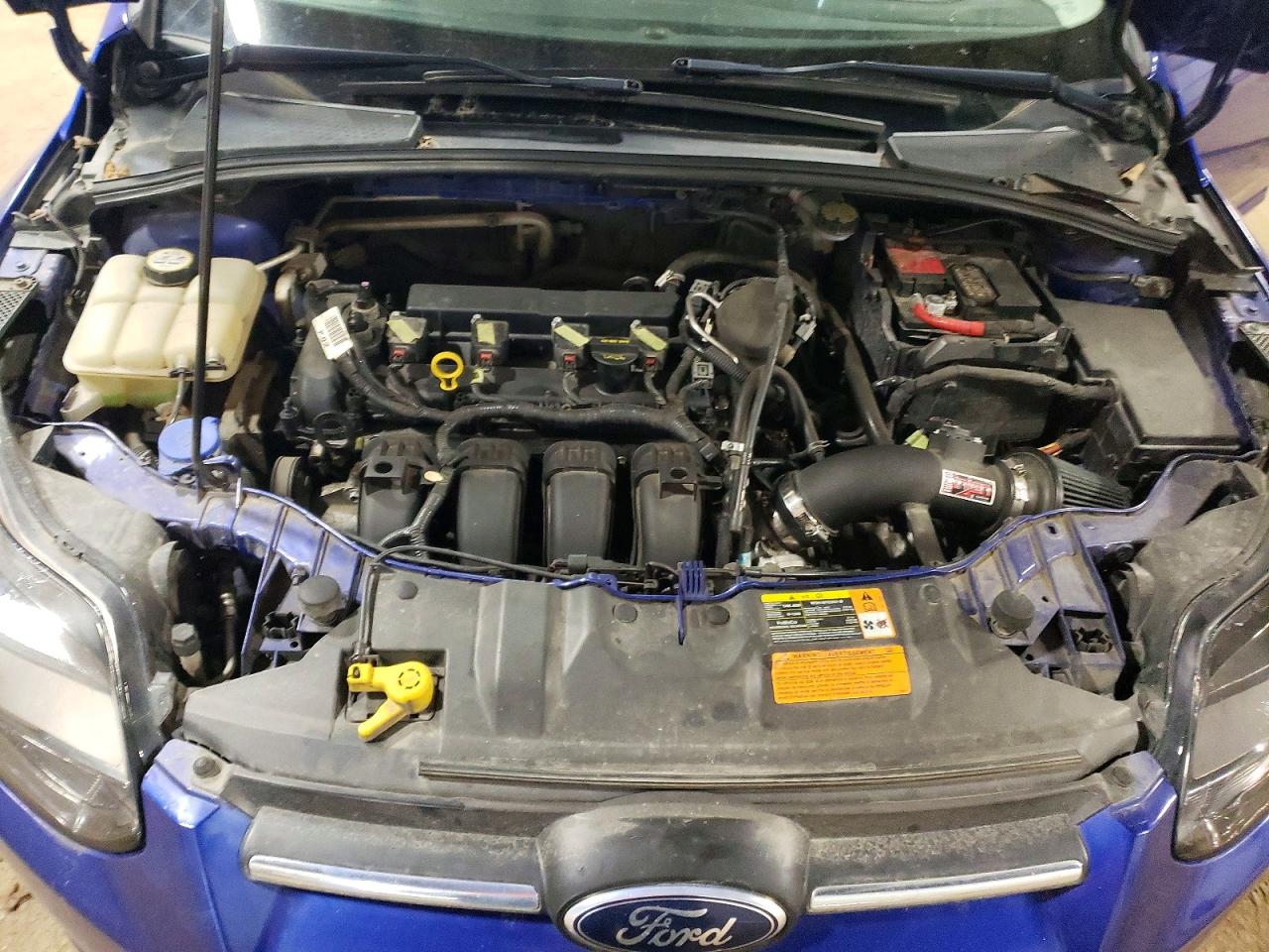 2013 Ford Focus Blue vin: 1FADP3F25DL185003