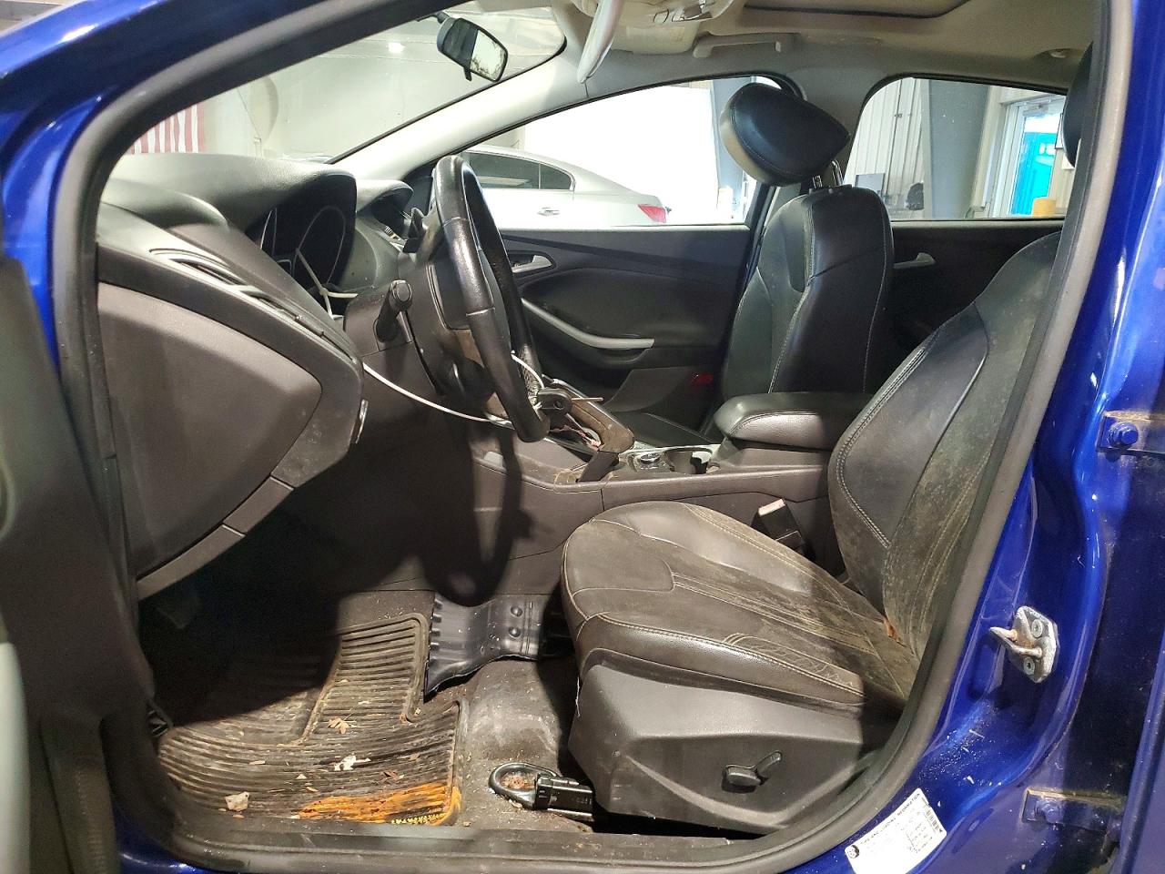 2013 Ford Focus Se Blue vin: 1FADP3F25DL188225
