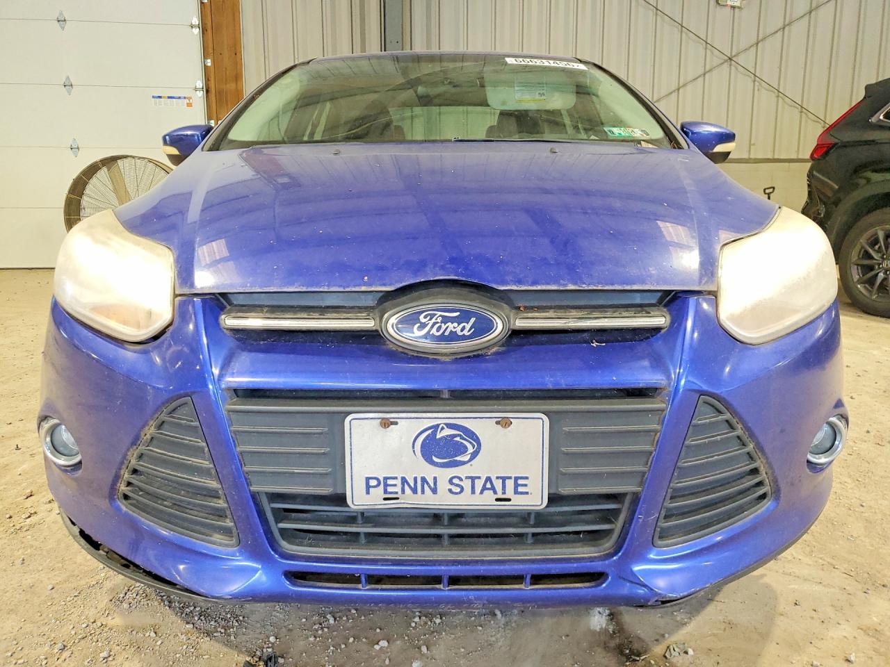 2013 Ford Focus Se Blue vin: 1FADP3F25DL188225