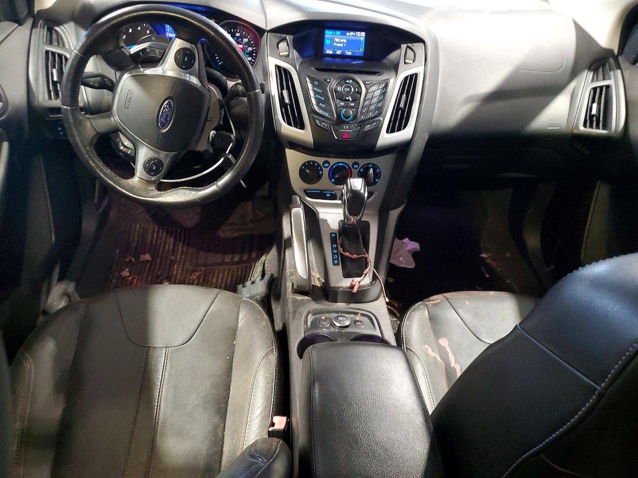 2013 Ford Focus Se Blue vin: 1FADP3F25DL188225