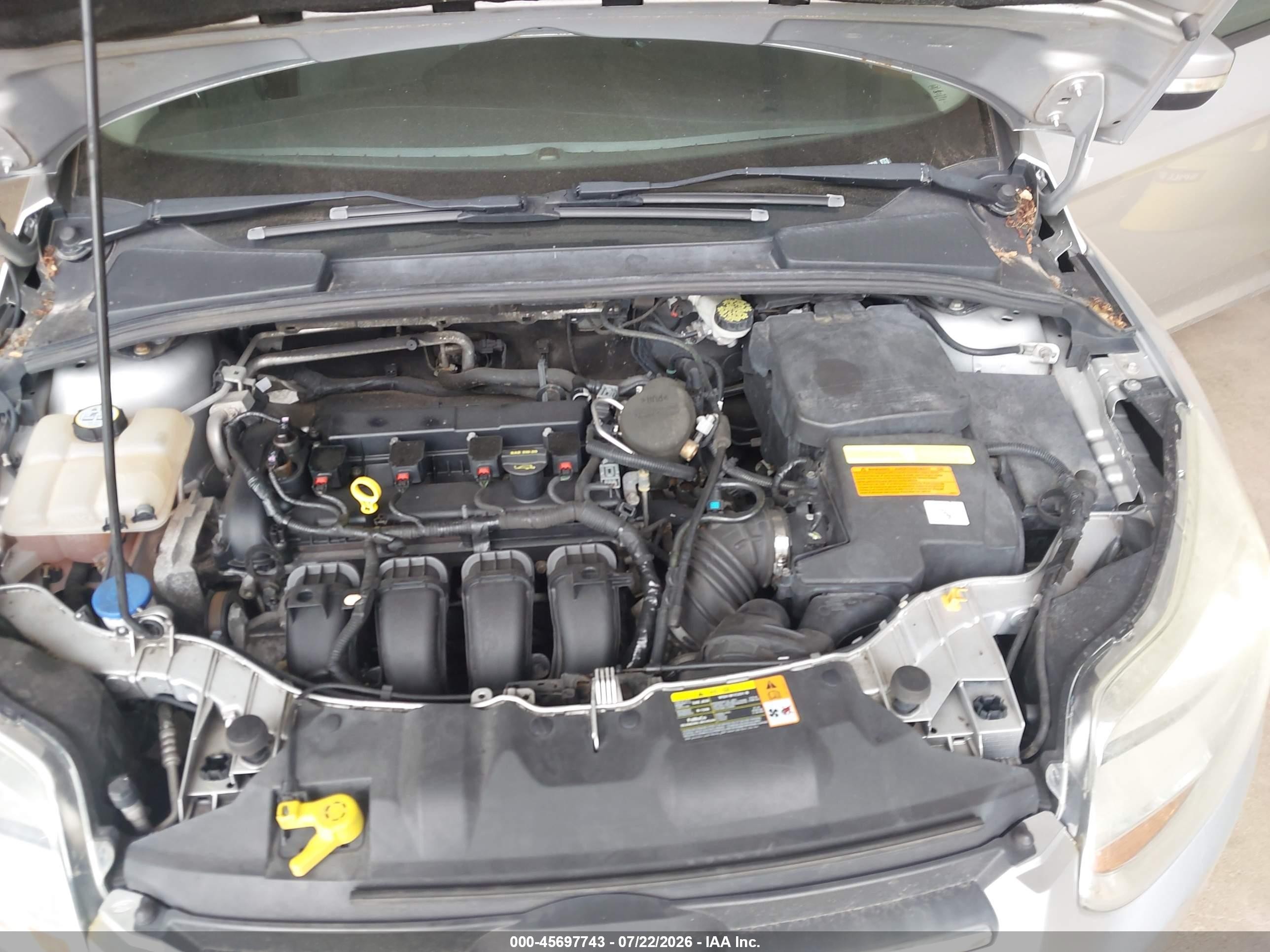 2013 Ford Focus Se Серебряный vin: 1FADP3F25DL190010