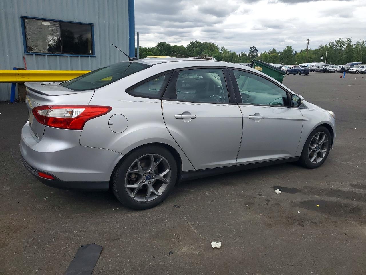 2013 Ford Focus Se Silver vin: 1FADP3F25DL196454