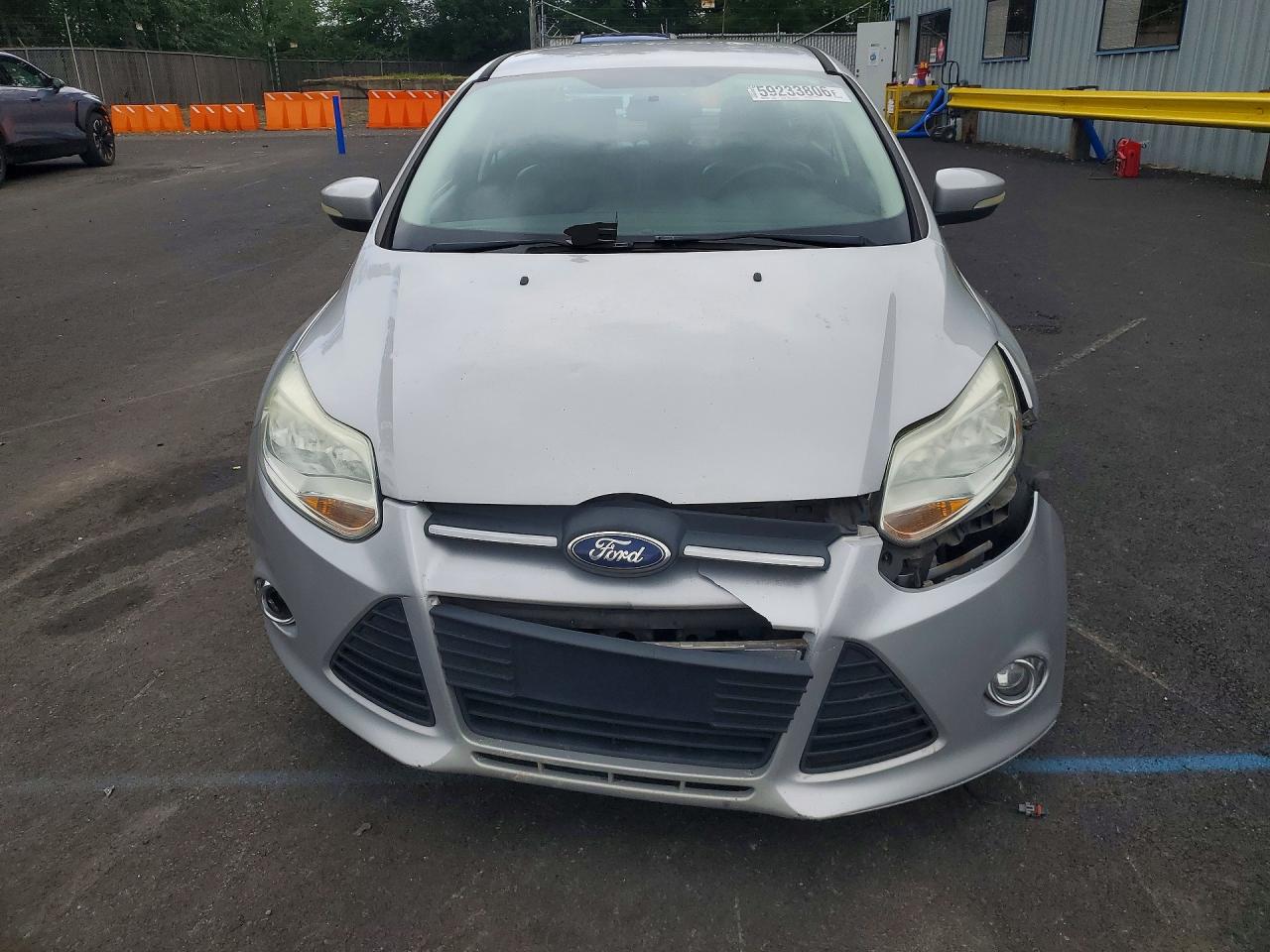 2013 Ford Focus Se Silver vin: 1FADP3F25DL196454