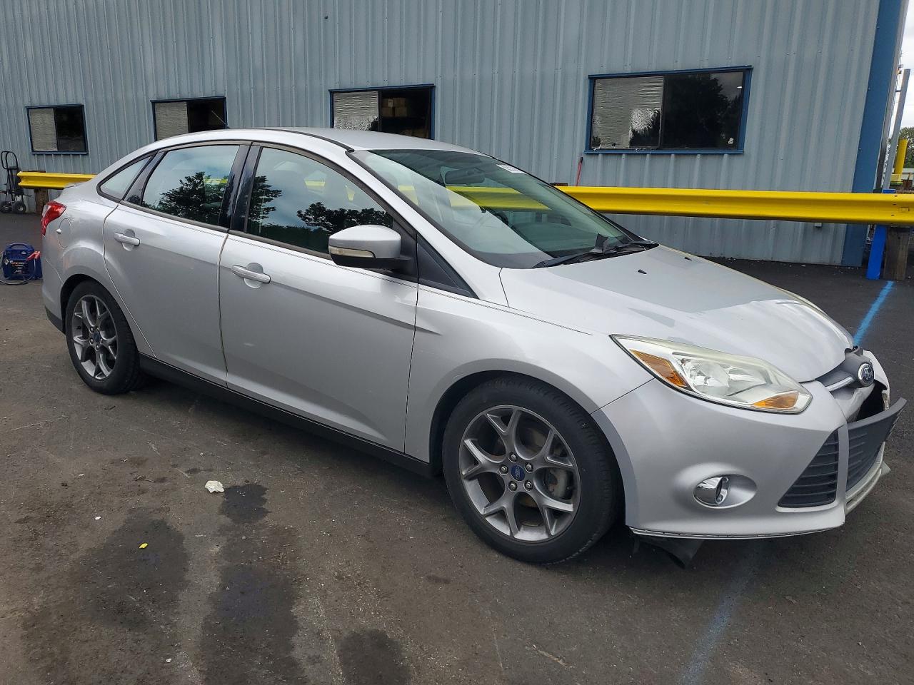2013 Ford Focus Se Silver vin: 1FADP3F25DL196454