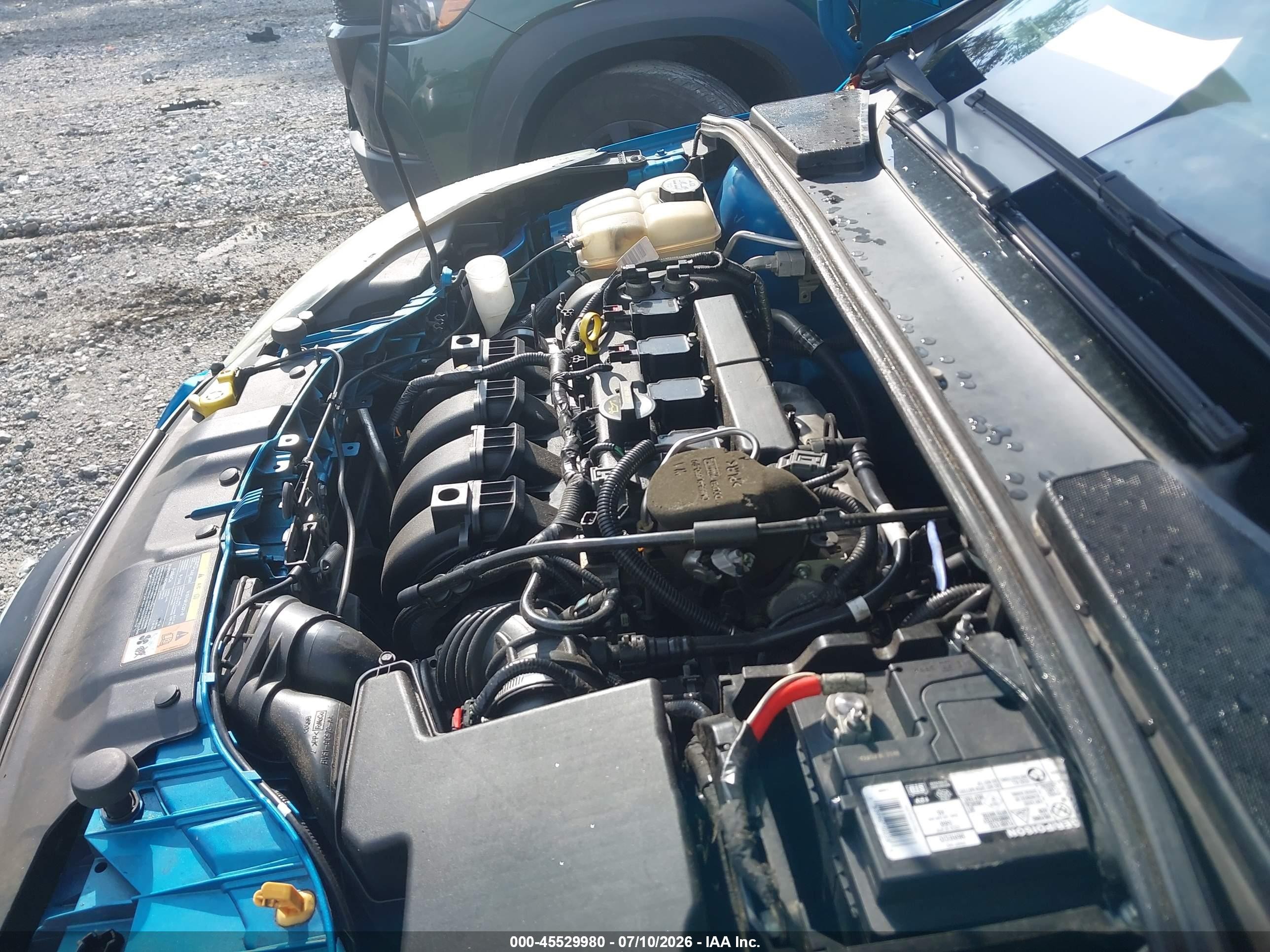 2013 Ford Focus Se Blue vin: 1FADP3F25DL216671