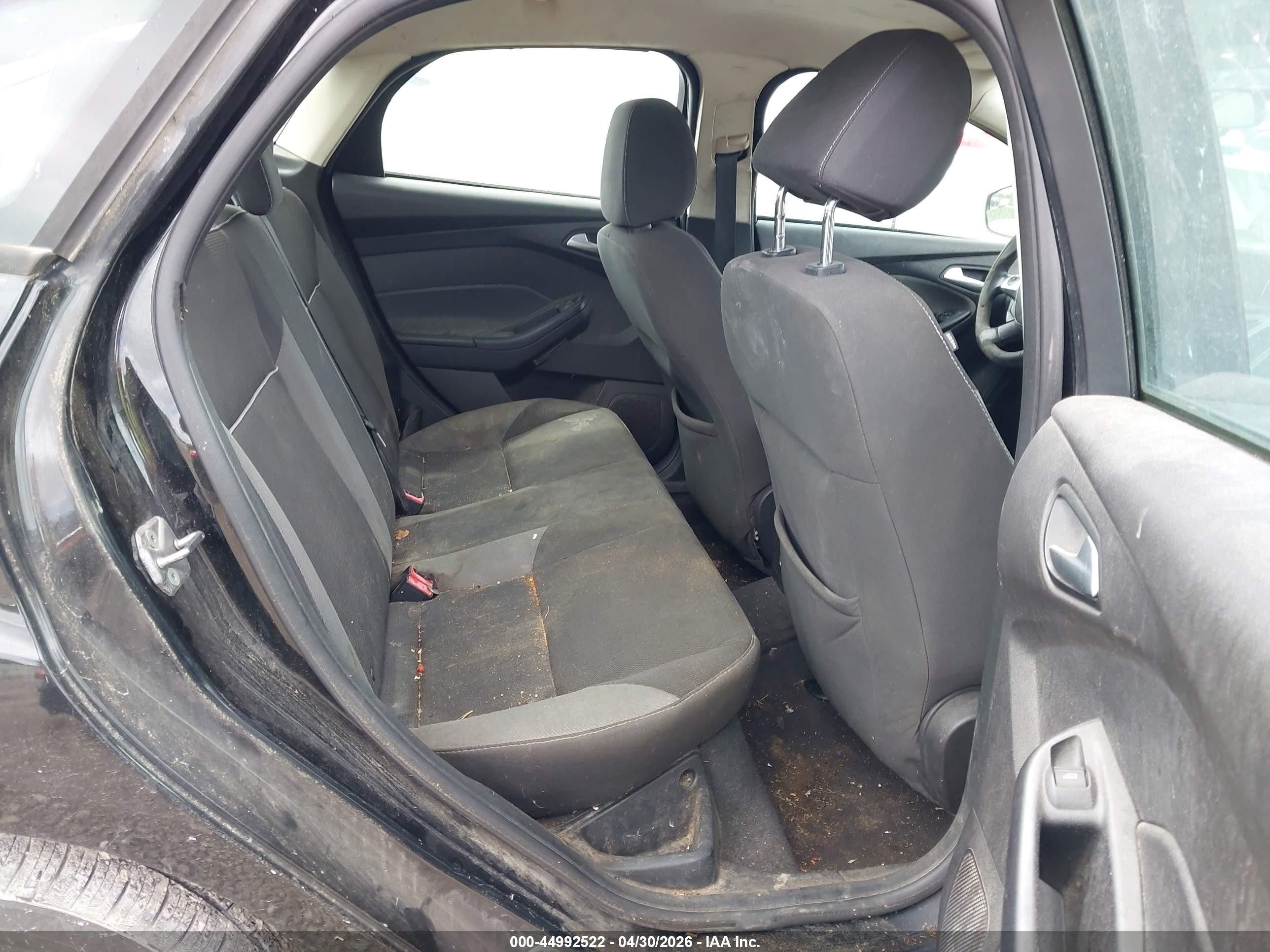 2013 Ford Focus Se Black vin: 1FADP3F25DL219392