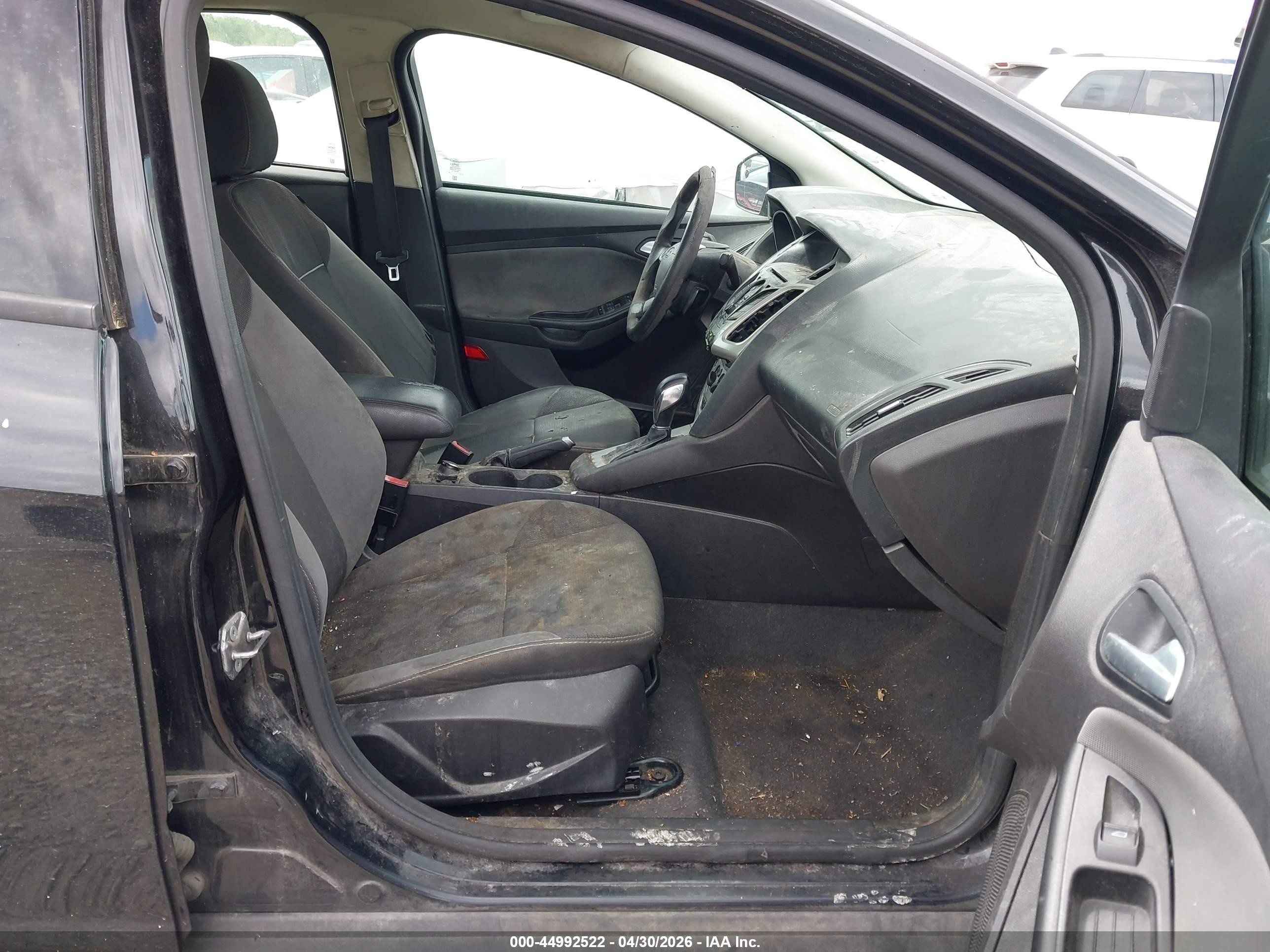 2013 Ford Focus Se Black vin: 1FADP3F25DL219392
