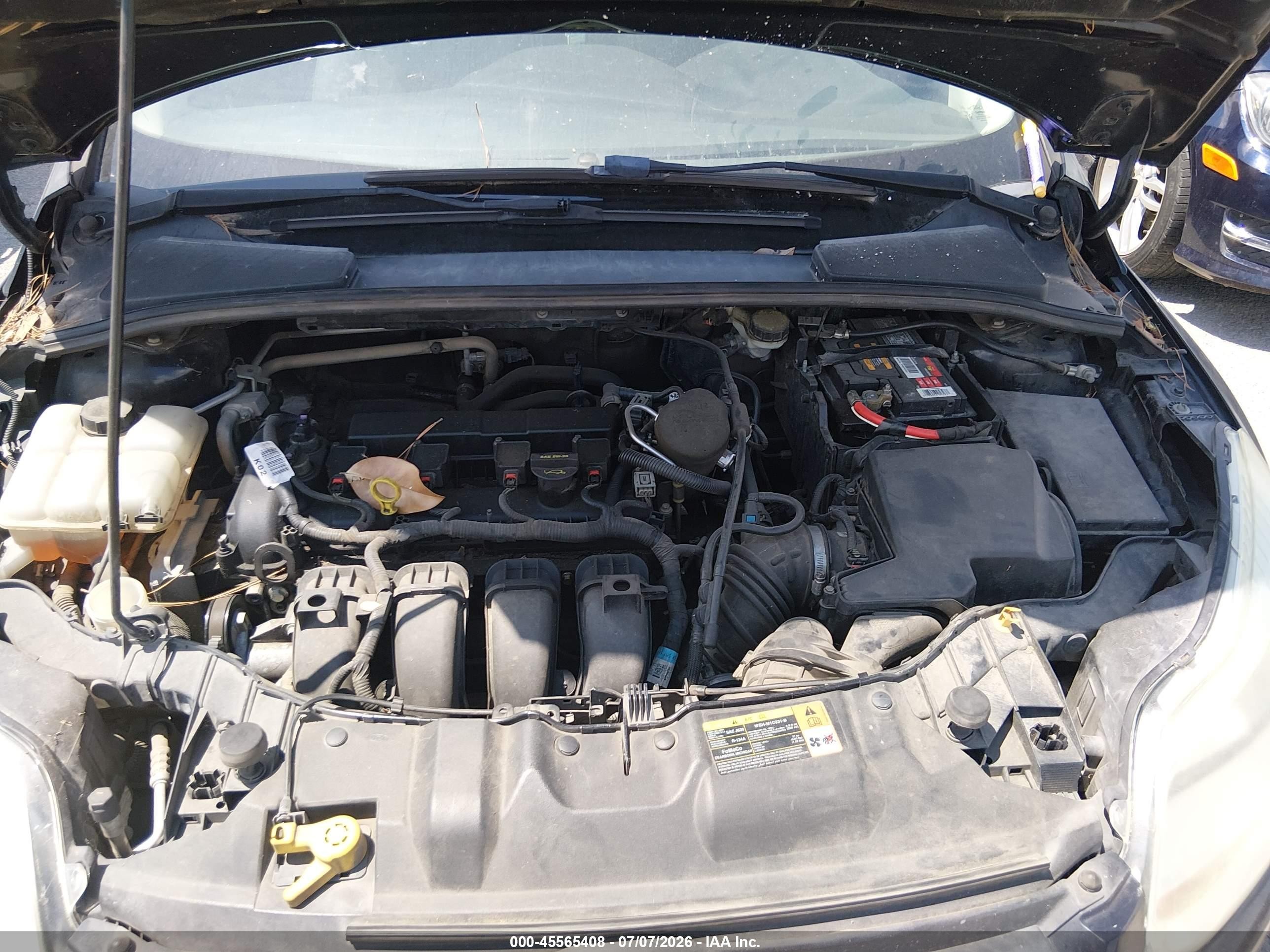 2013 Ford Focus Se Black vin: 1FADP3F25DL220378