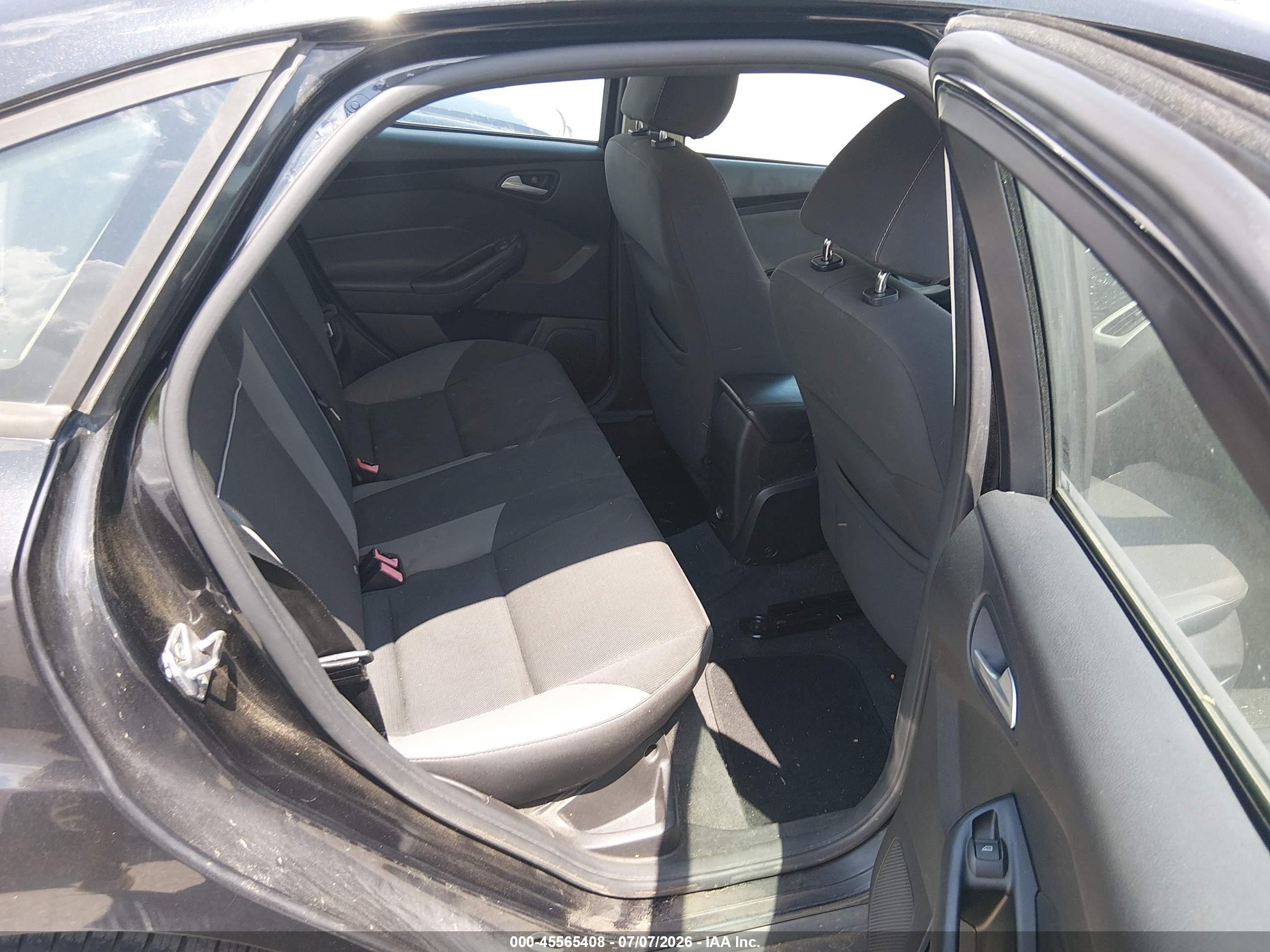 2013 Ford Focus Se Black vin: 1FADP3F25DL220378