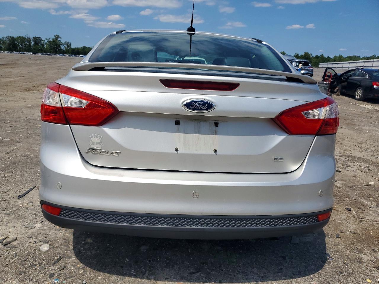 2013 Ford Focus Se Silver vin: 1FADP3F25DL230442