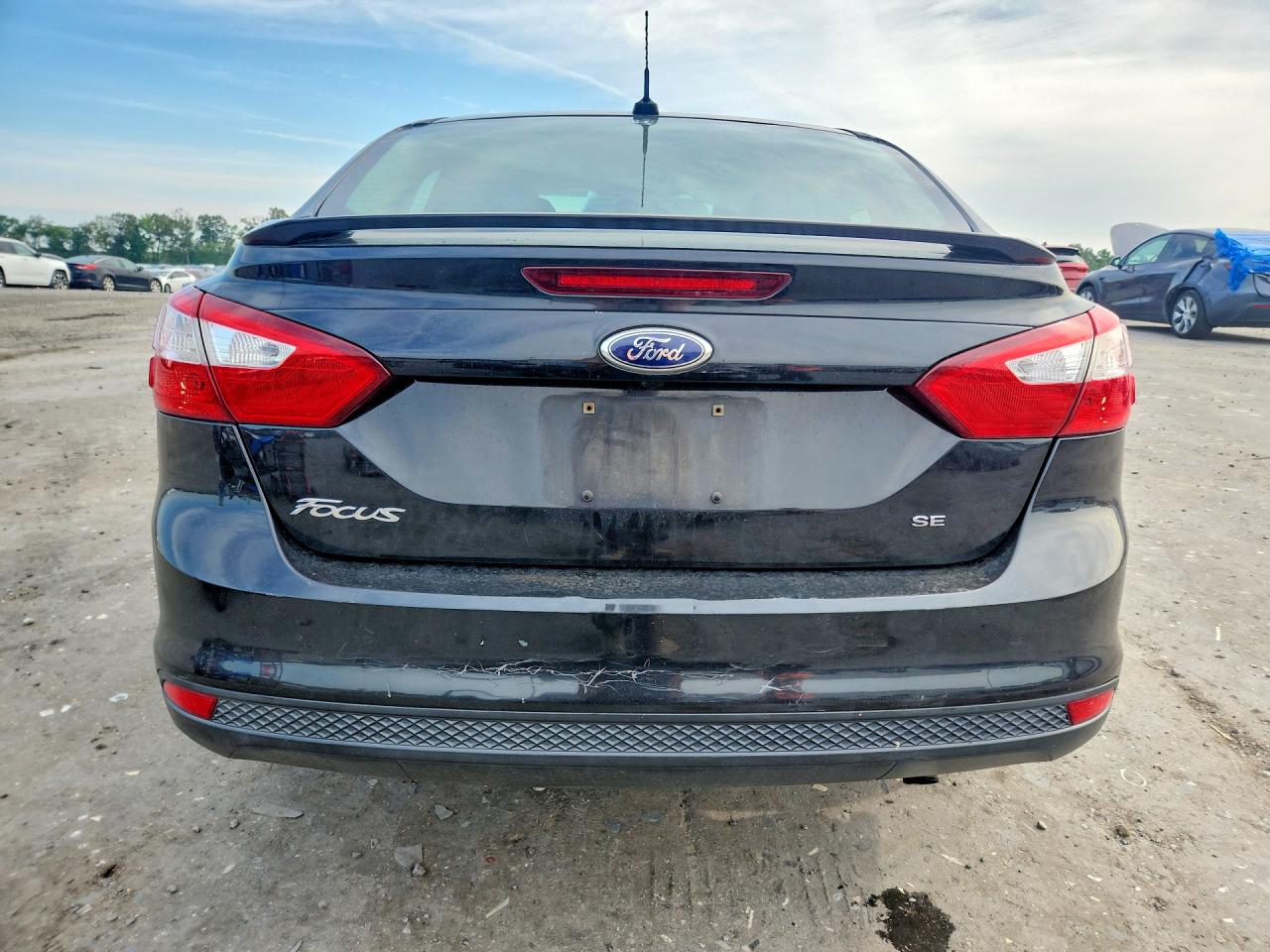 2013 Ford Focus Se Black vin: 1FADP3F25DL240405