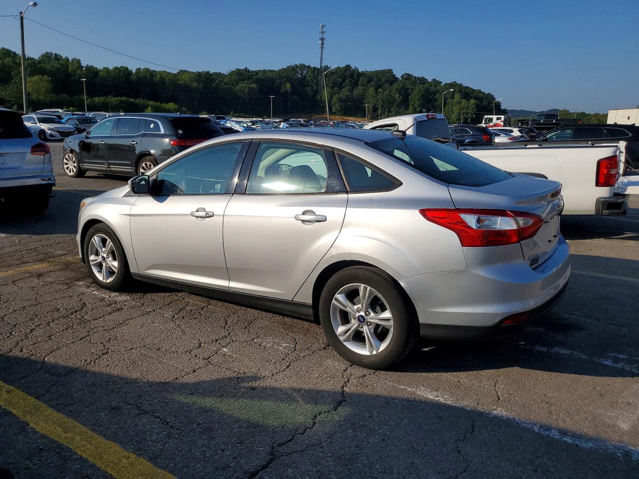 2013 Ford Focus Se Silver vin: 1FADP3F25DL242798