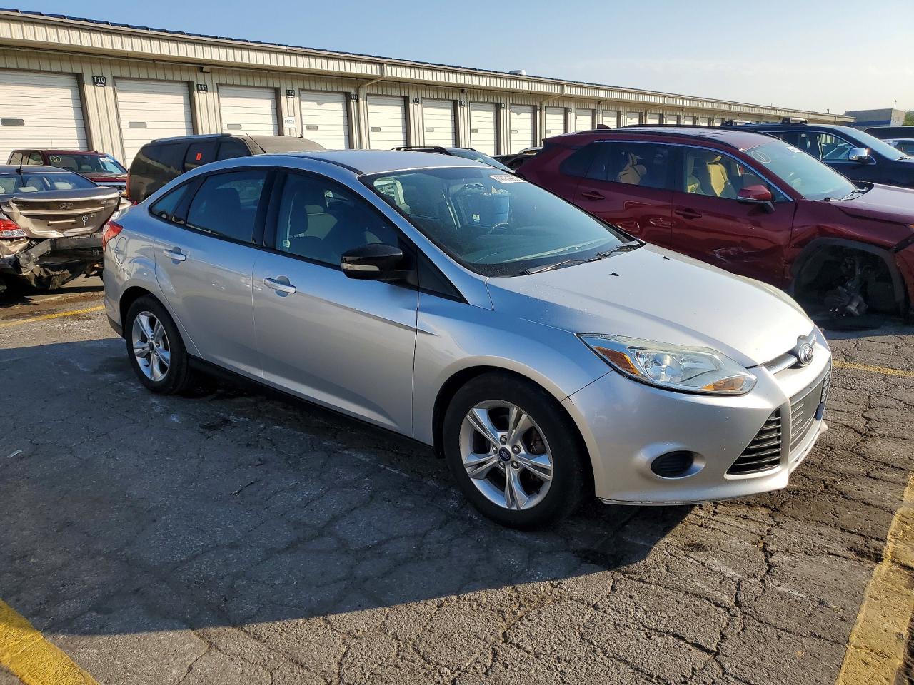 2013 Ford Focus Se Silver vin: 1FADP3F25DL242798