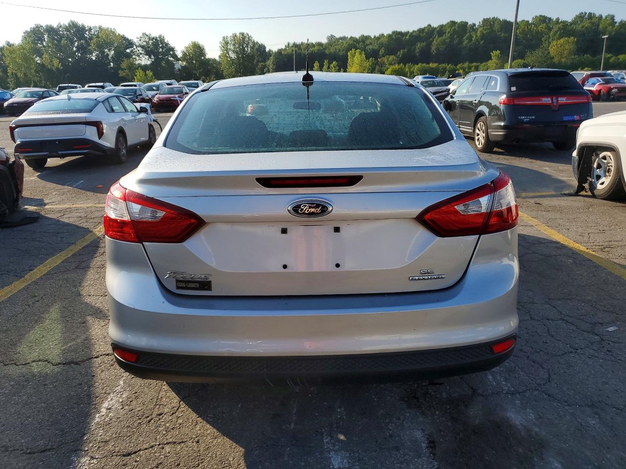 2013 Ford Focus Se Silver vin: 1FADP3F25DL242798