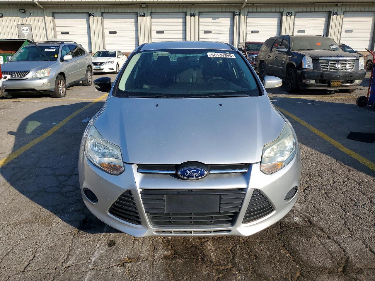 2013 Ford Focus Se Silver vin: 1FADP3F25DL242798