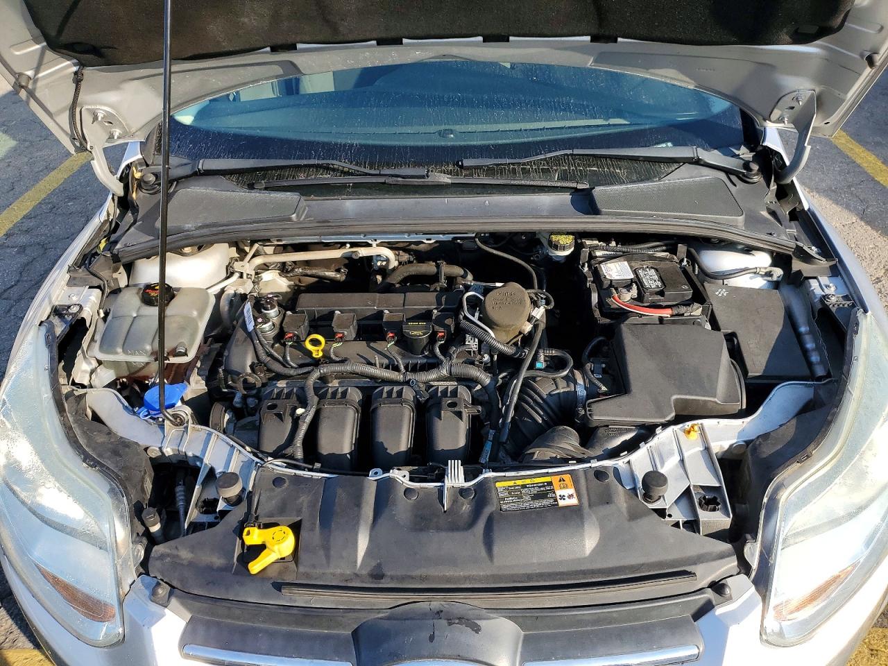 2013 Ford Focus Se Silver vin: 1FADP3F25DL242798