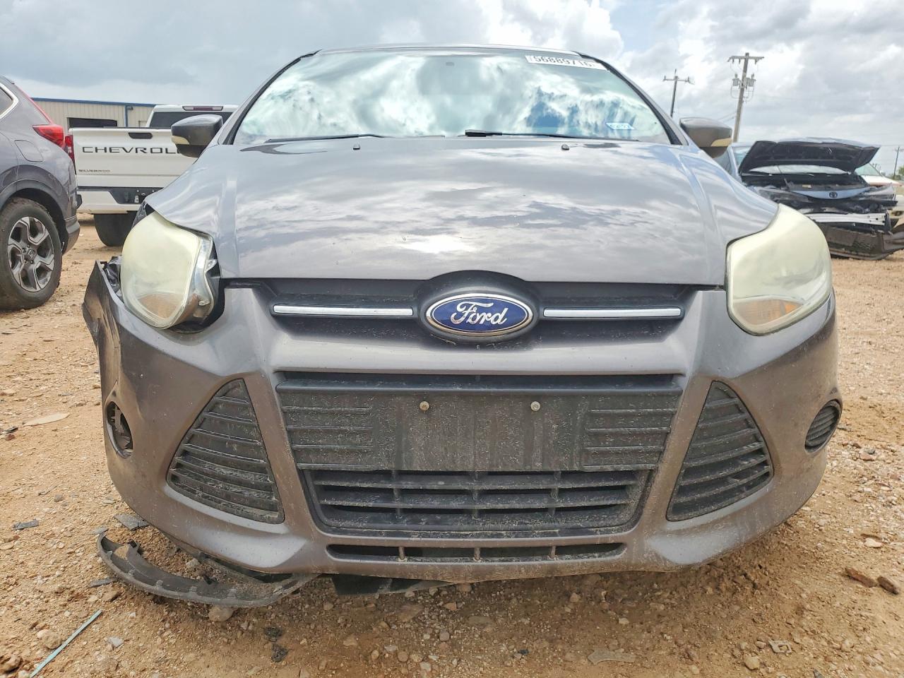 2013 Ford Focus Se Gray vin: 1FADP3F25DL244048
