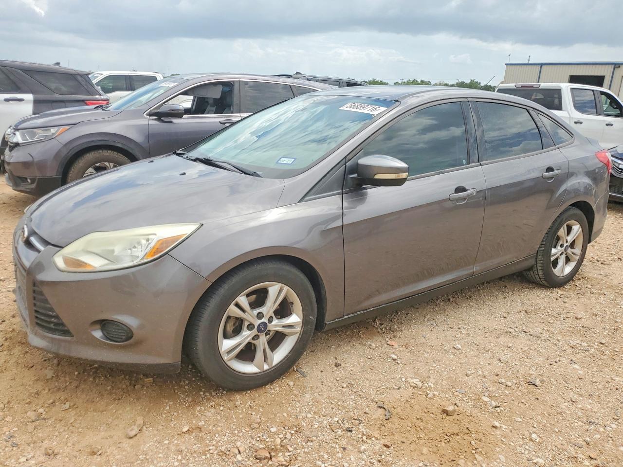 2013 Ford Focus Se Gray vin: 1FADP3F25DL244048