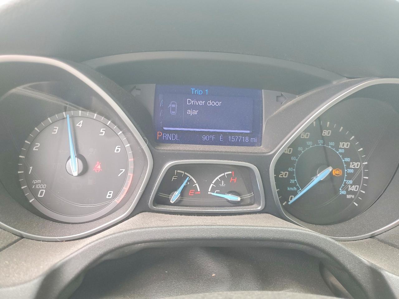 2013 Ford Focus Se Gray vin: 1FADP3F25DL244048