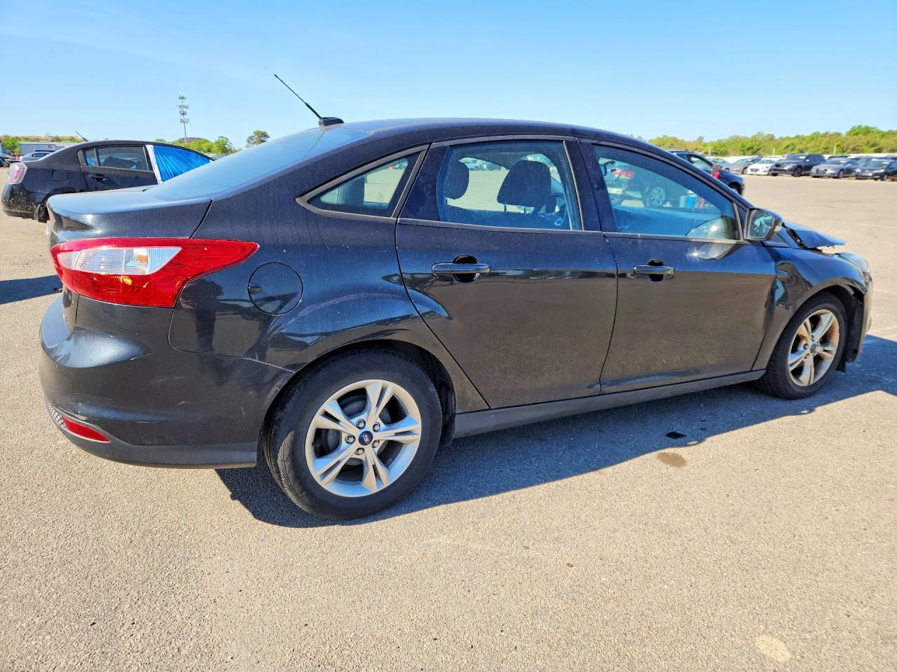 2013 Ford Focus Se Black vin: 1FADP3F25DL249296