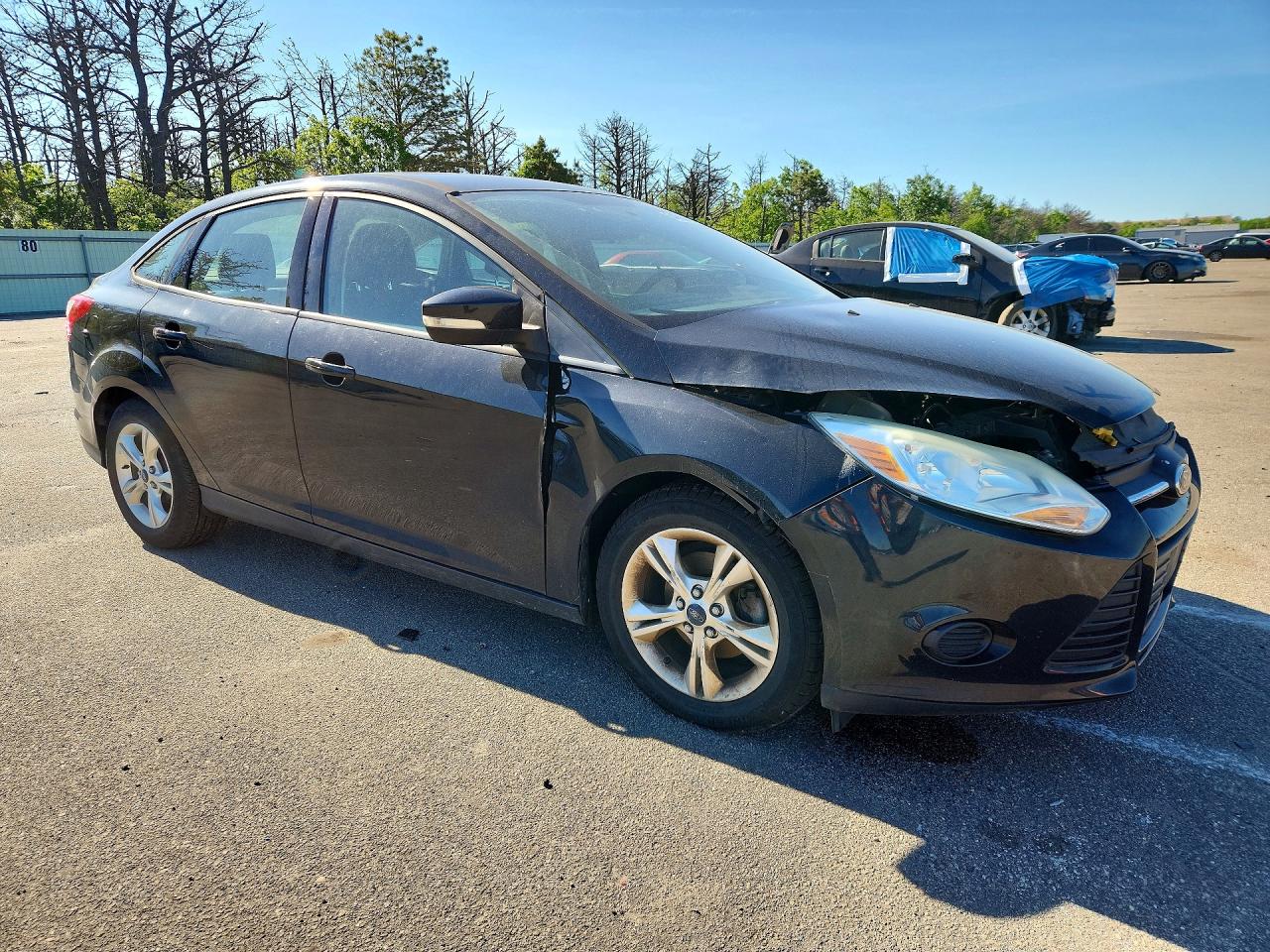 2013 Ford Focus Se Black vin: 1FADP3F25DL249296
