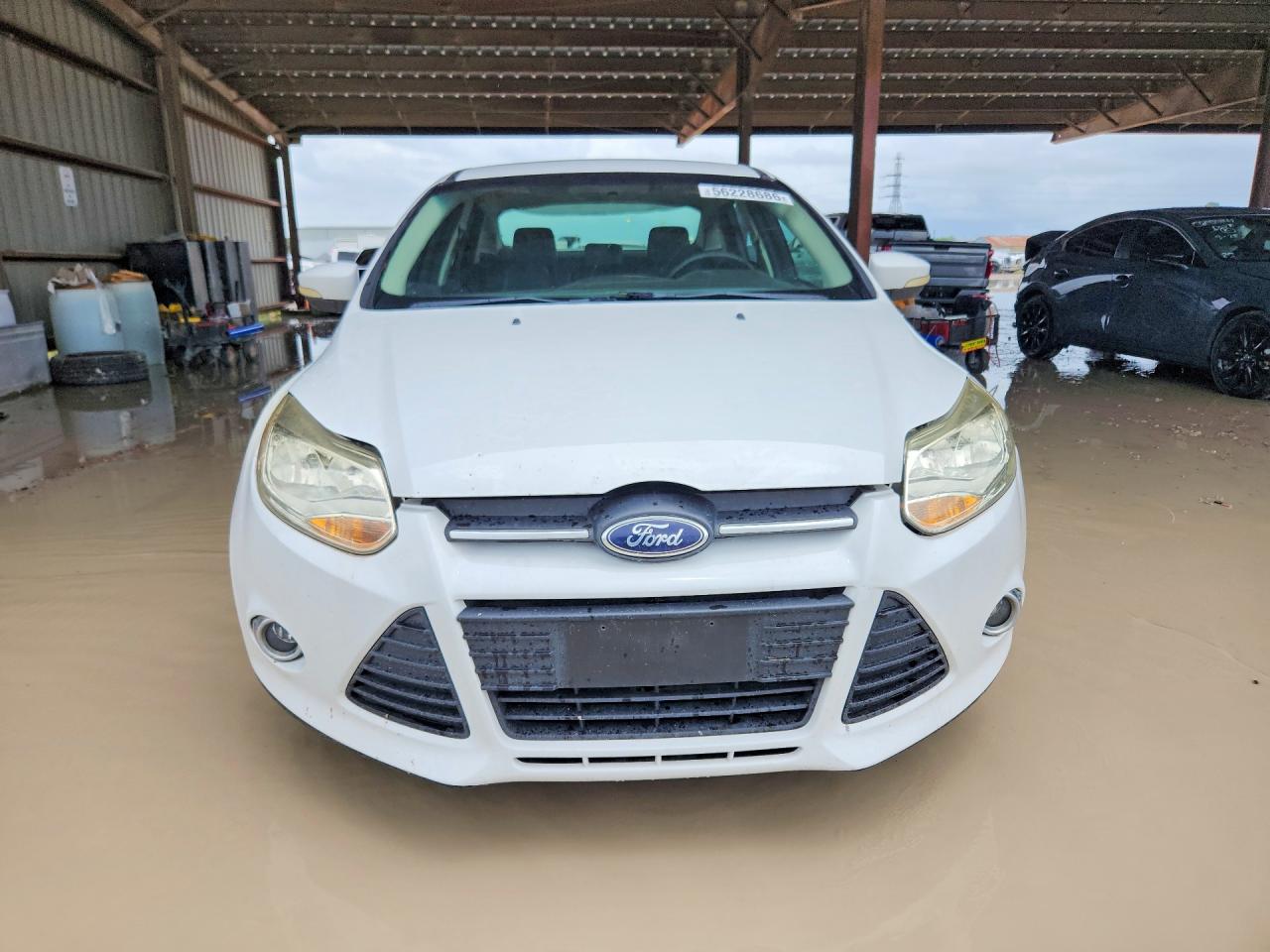 2013 Ford Focus Se White vin: 1FADP3F25DL265403