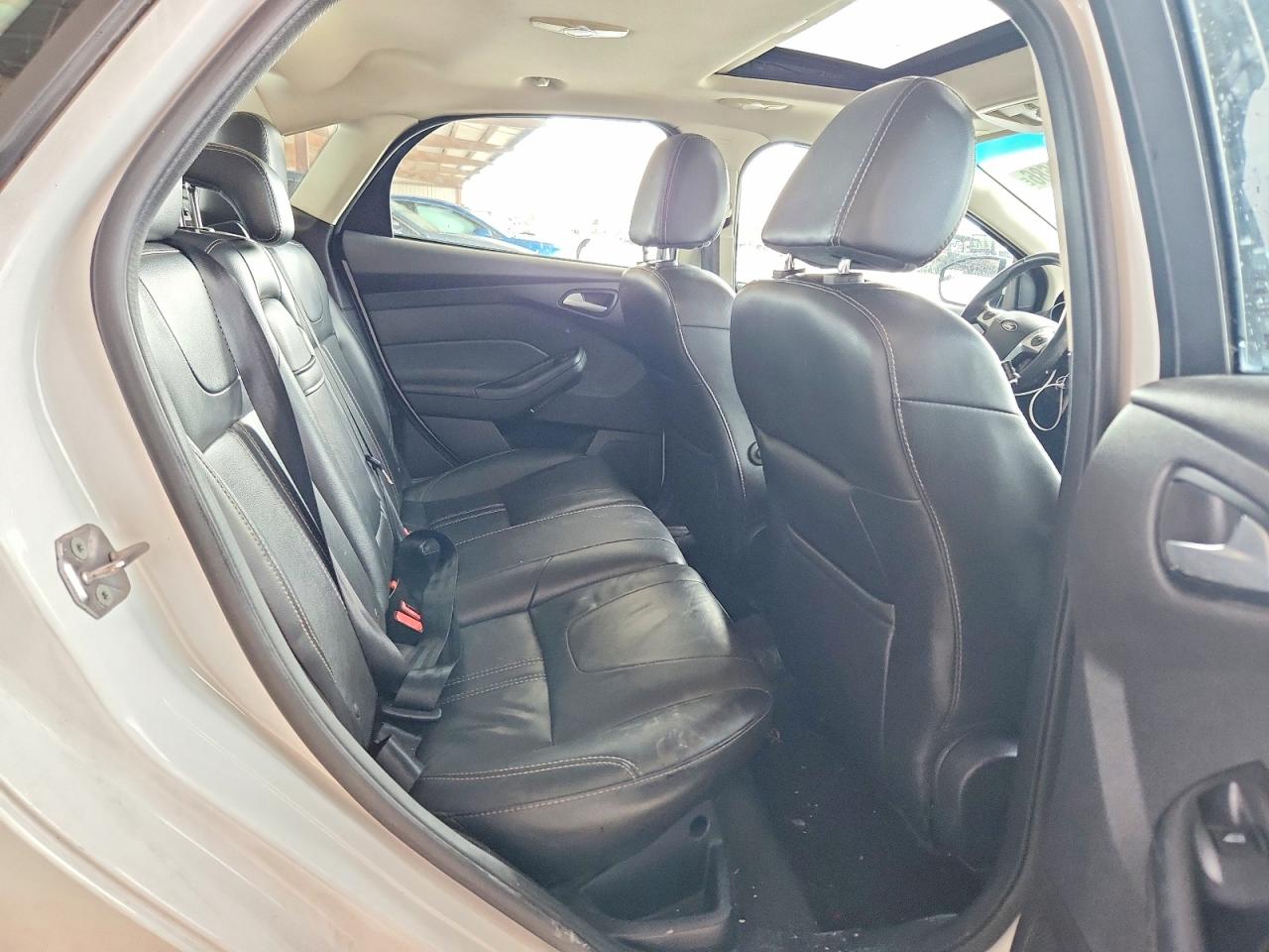 2013 Ford Focus Se White vin: 1FADP3F25DL265403