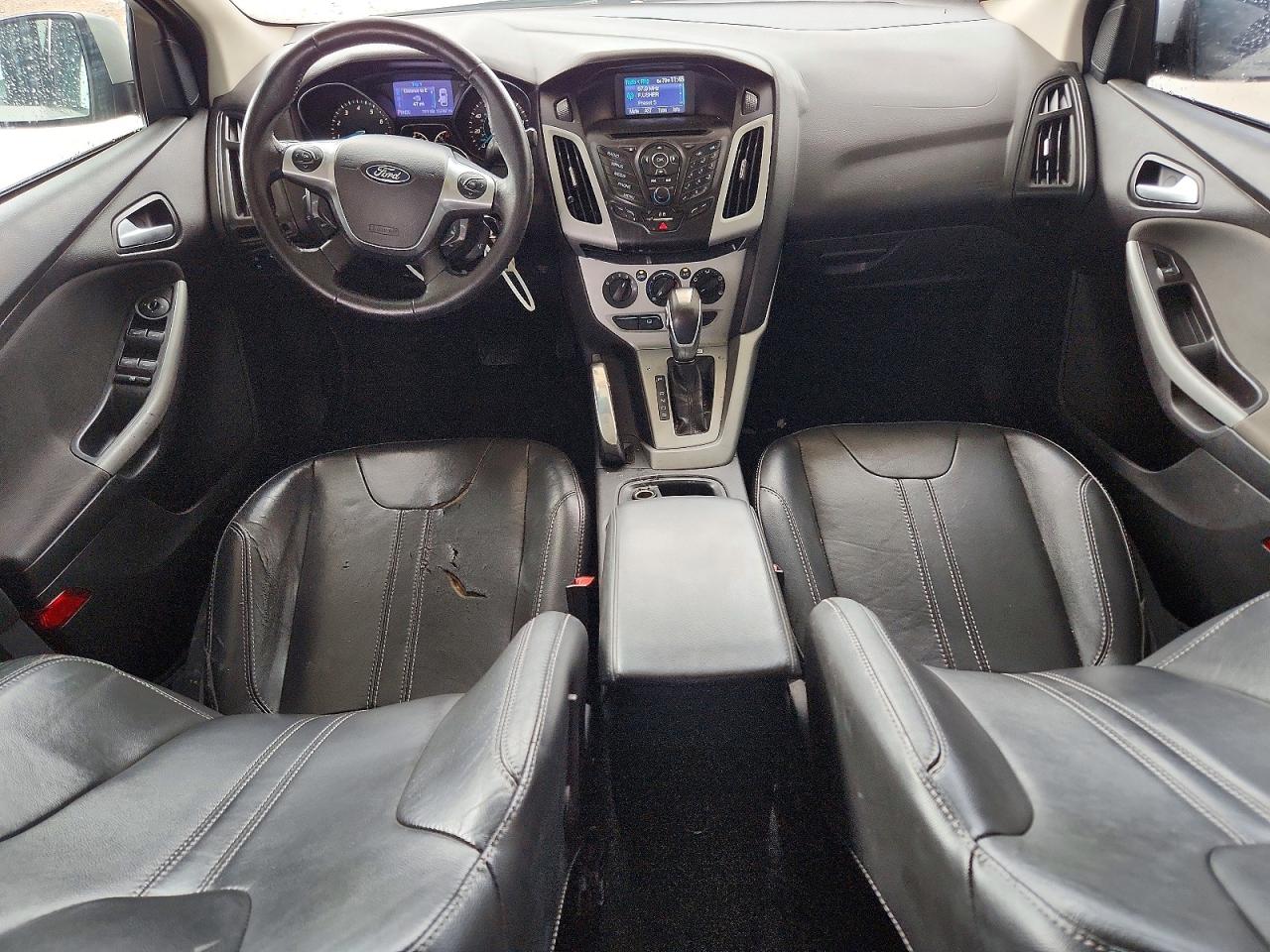 2013 Ford Focus Se White vin: 1FADP3F25DL265403