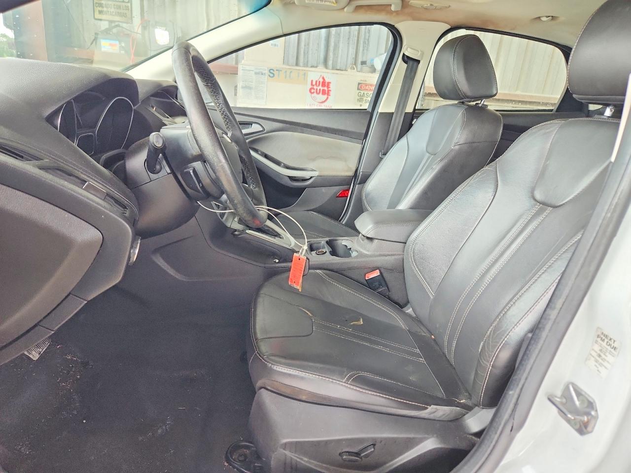 2013 Ford Focus Se White vin: 1FADP3F25DL265403