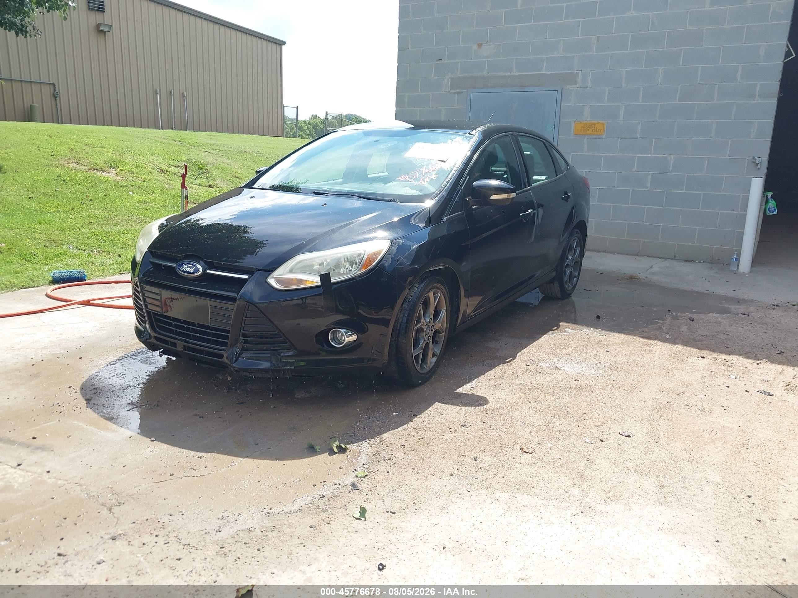2013 Ford Focus Se Black vin: 1FADP3F25DL272867