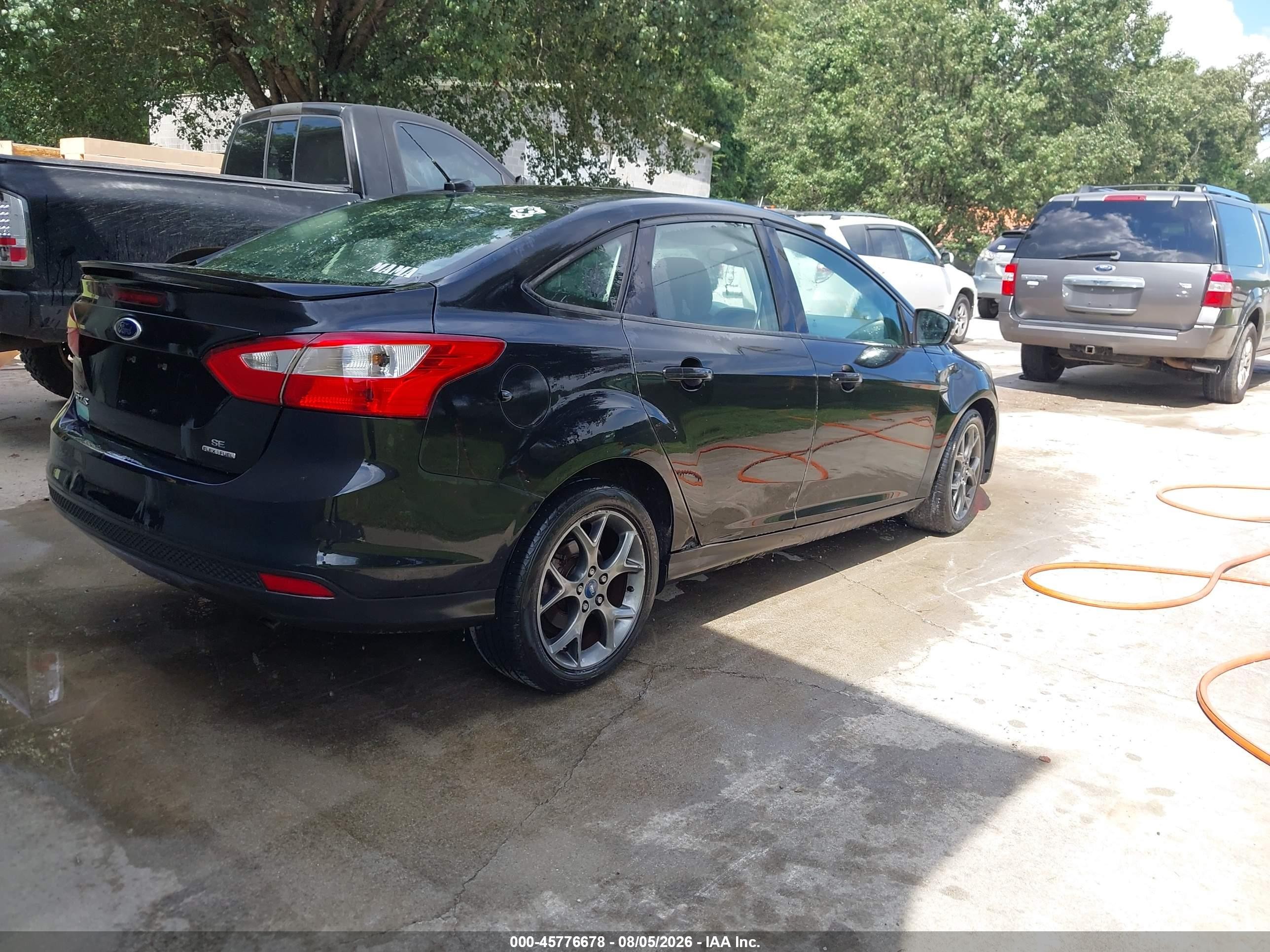 2013 Ford Focus Se Black vin: 1FADP3F25DL272867