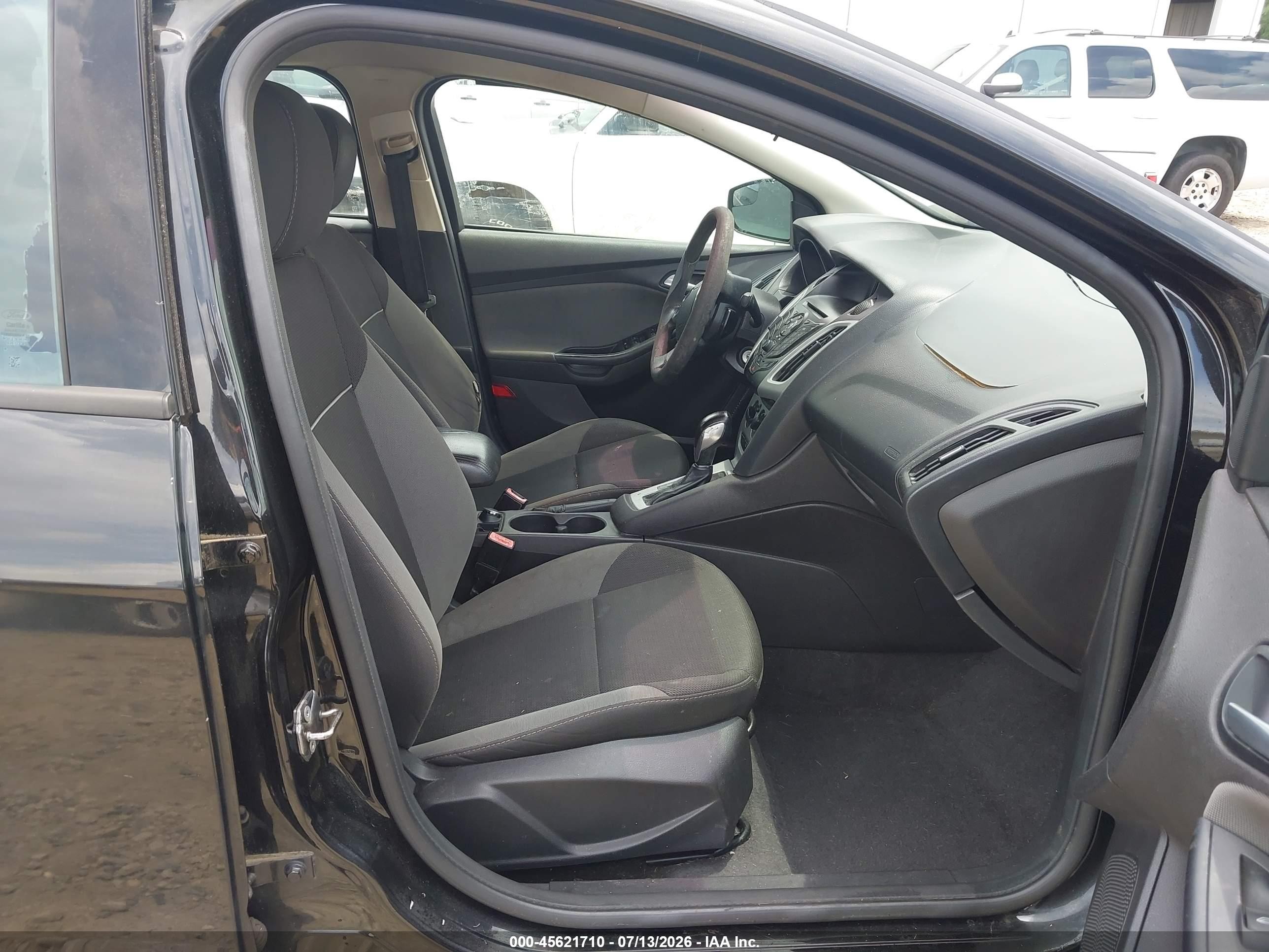 2013 Ford Focus Se Black vin: 1FADP3F25DL274960