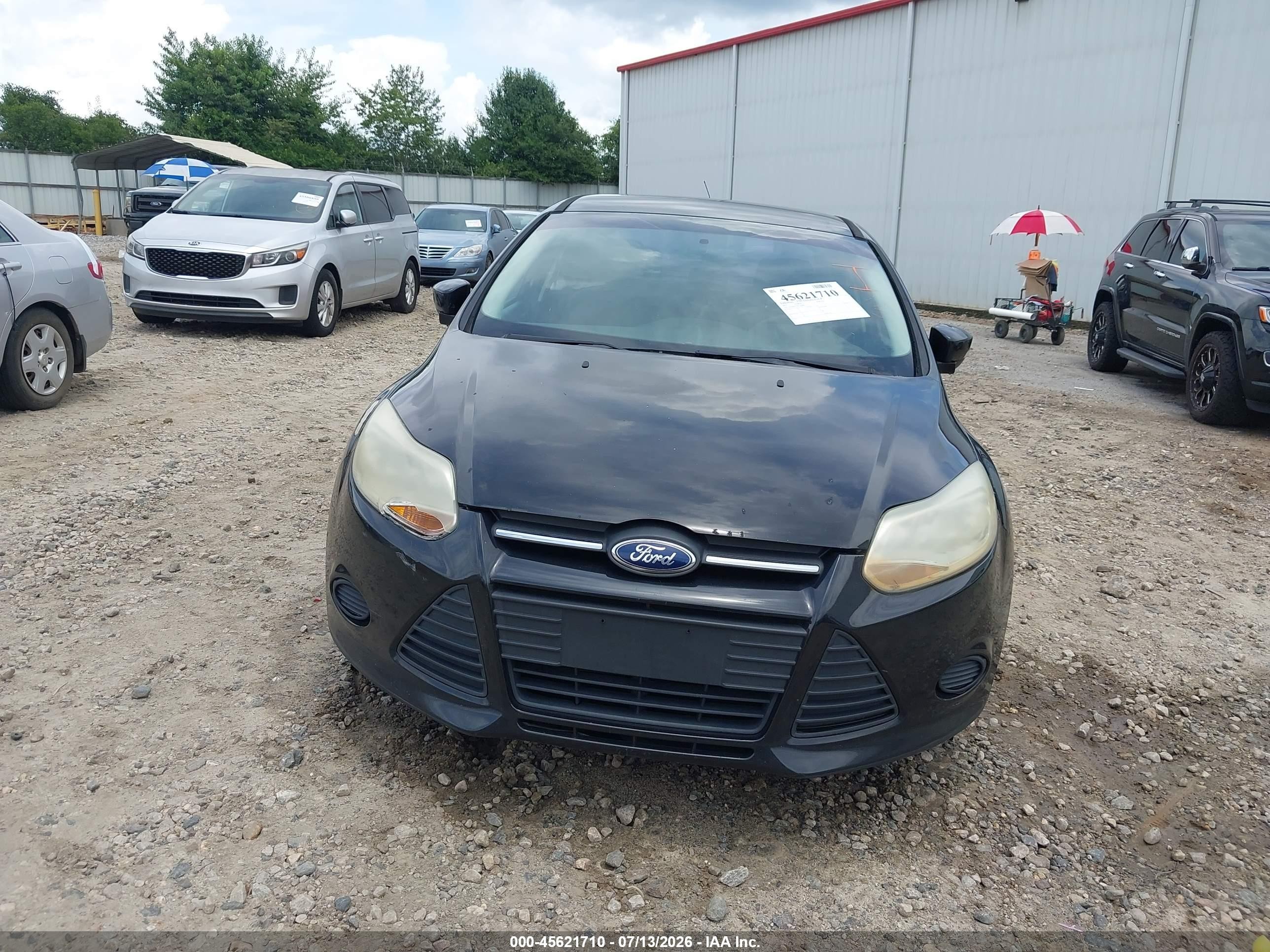 2013 Ford Focus Se Black vin: 1FADP3F25DL274960