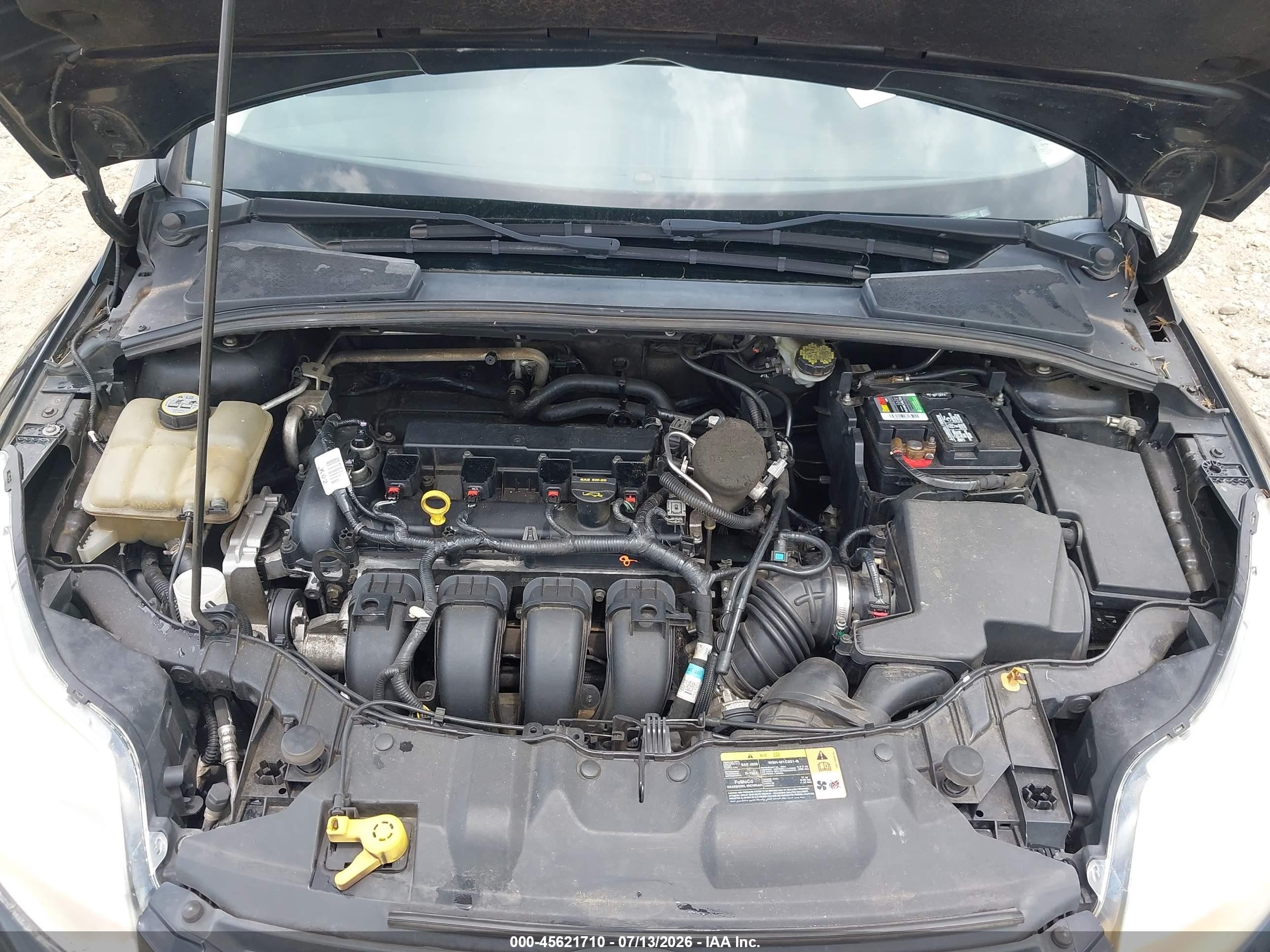 2013 Ford Focus Se Black vin: 1FADP3F25DL274960